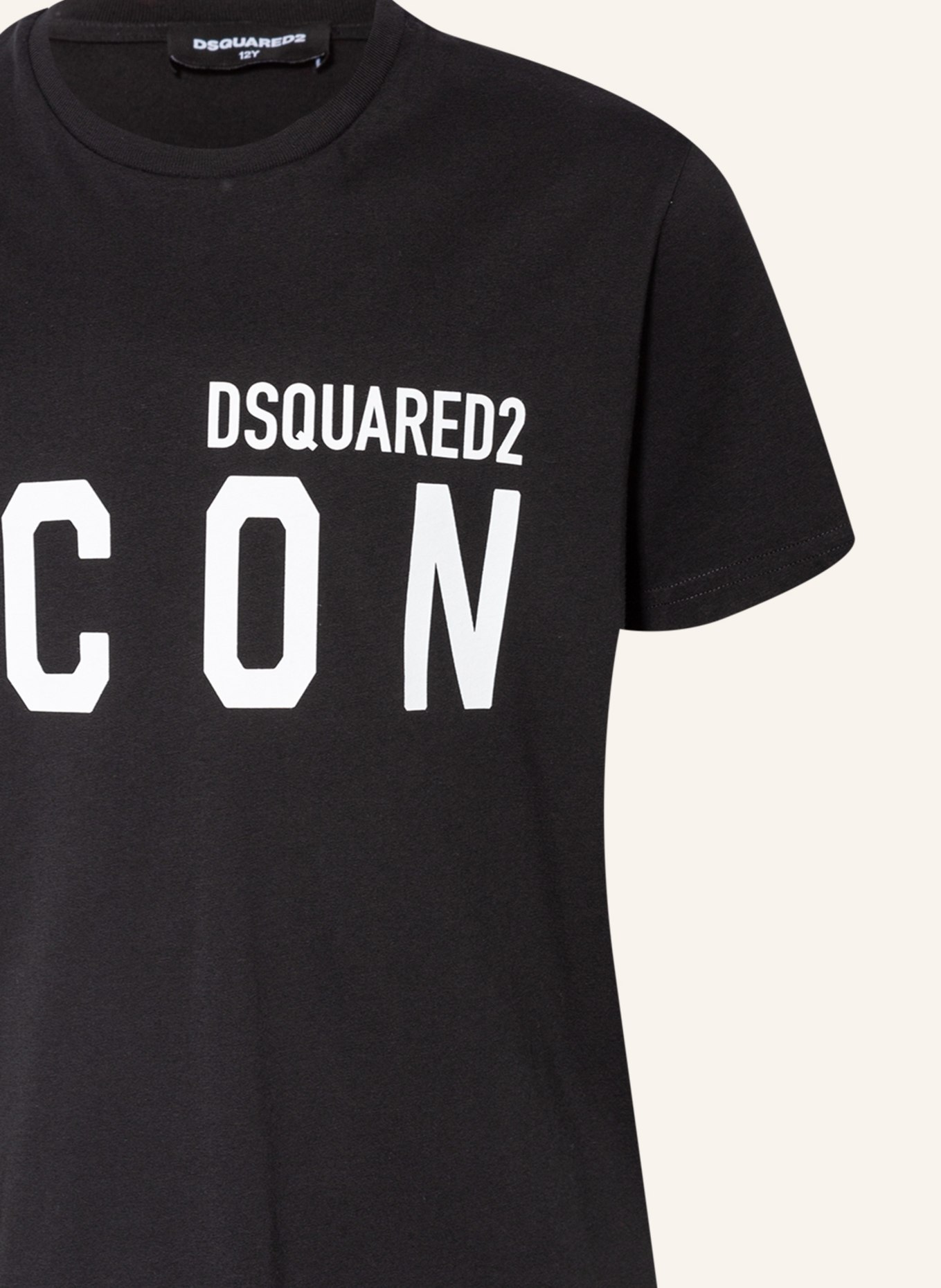 DSQUARED2 T-Shirt ICON, Farbe: SCHWARZ (Bild 3)