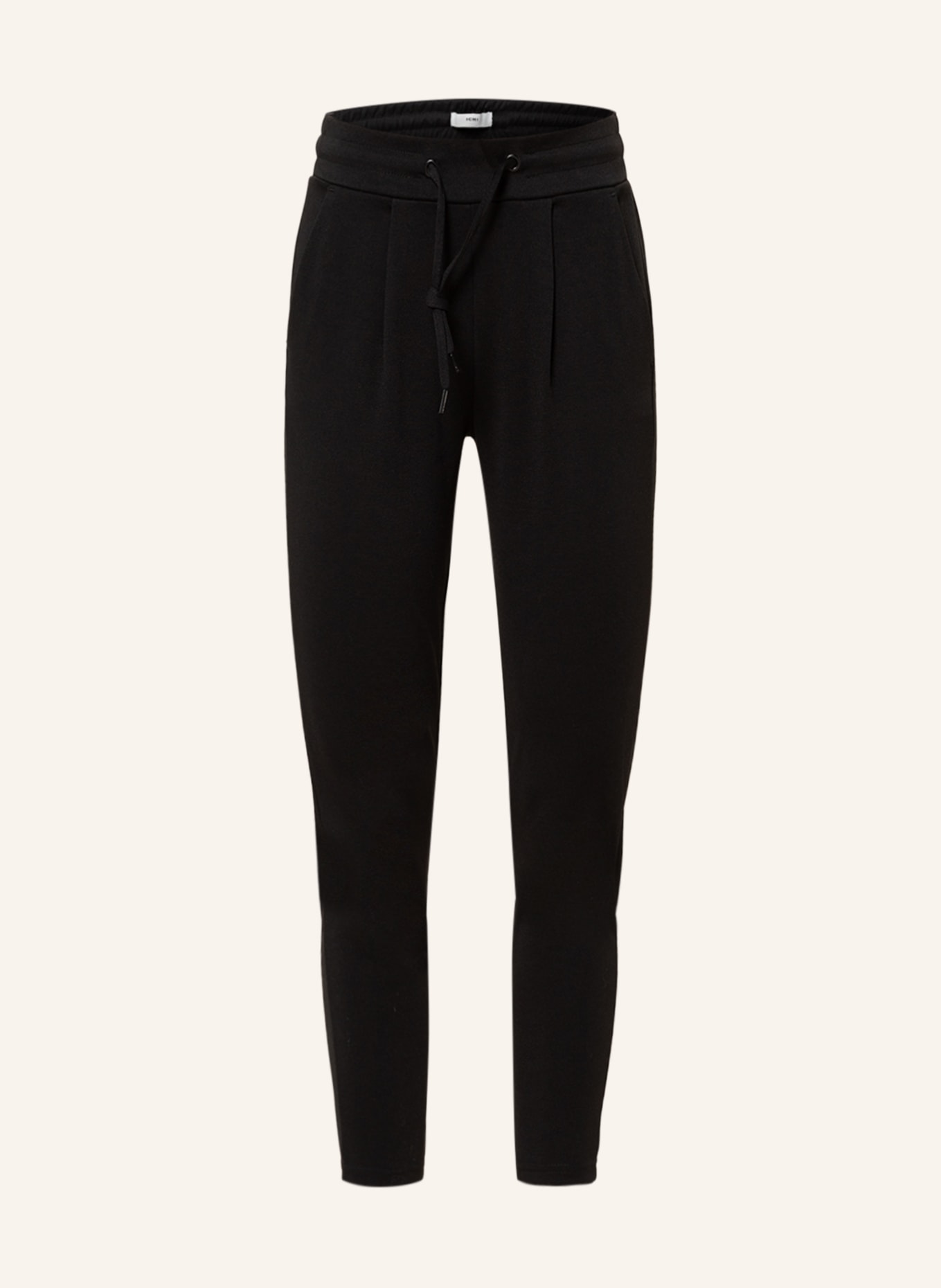 ICHI Pants IHKATE in jogger style, Color: BLACK (Image 1)