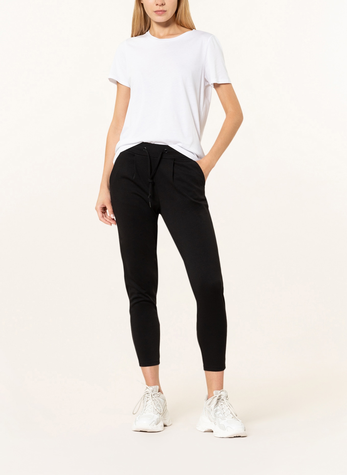 ICHI Pants IHKATE in jogger style, Color: BLACK (Image 2)