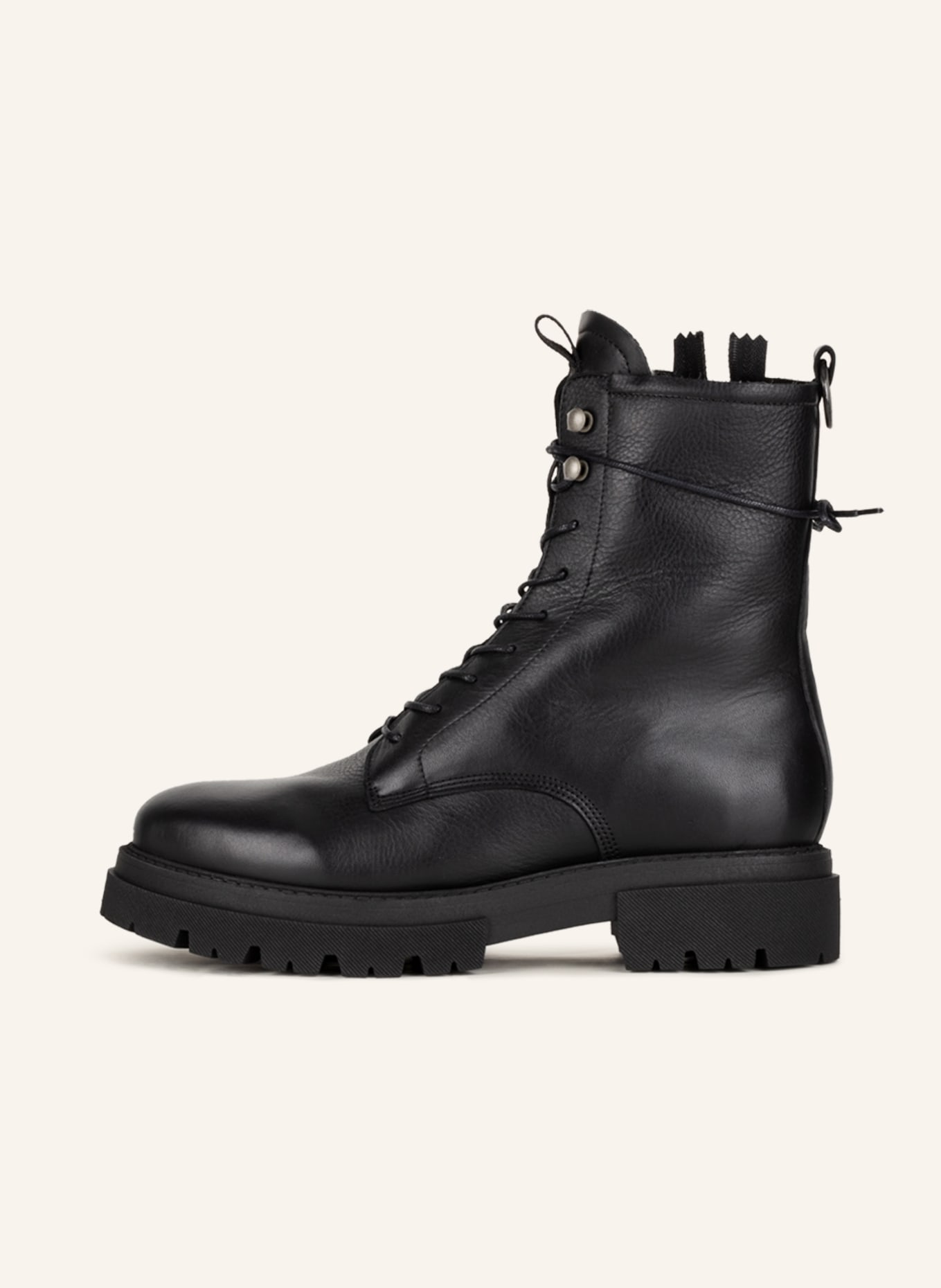 BLACKSTONE Lace-up boots UL85, Color: BLACK (Image 4)