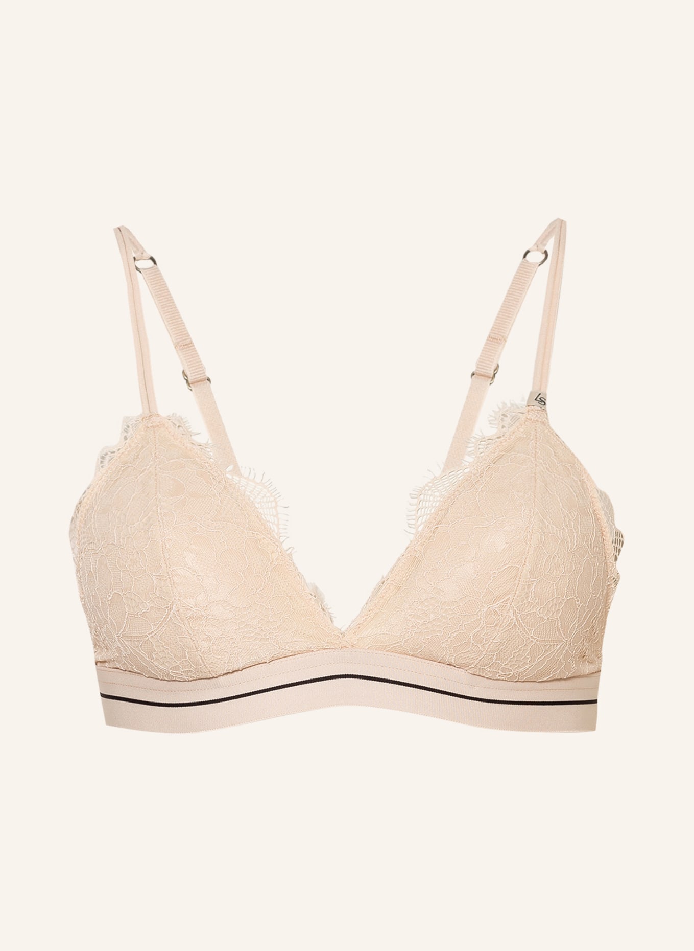 LOVE Stories Triangle bra DARLING LACE EVERGREENS, Color: NUDE (Image 1)
