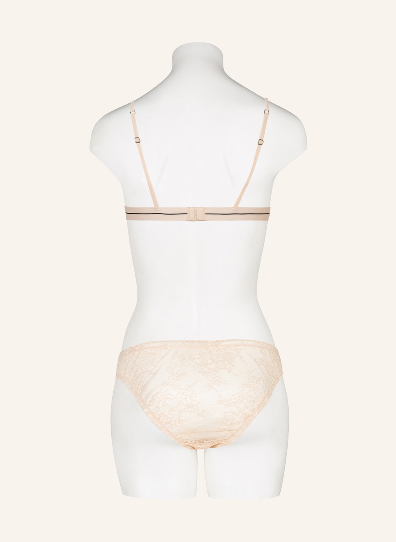 LOVE Stories Triangle bra DARLING LACE EVERGREENS, Color: NUDE (Image 3)
