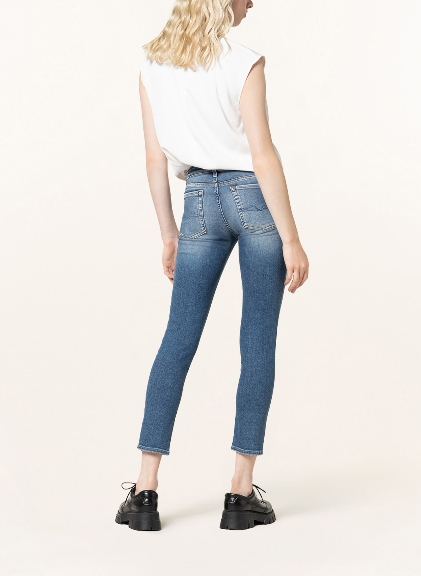 7 for all mankind Jeans PYPER , Farbe: BEYOND SLIM ILLUSION BY LIGHT BLUE (Bild 3)