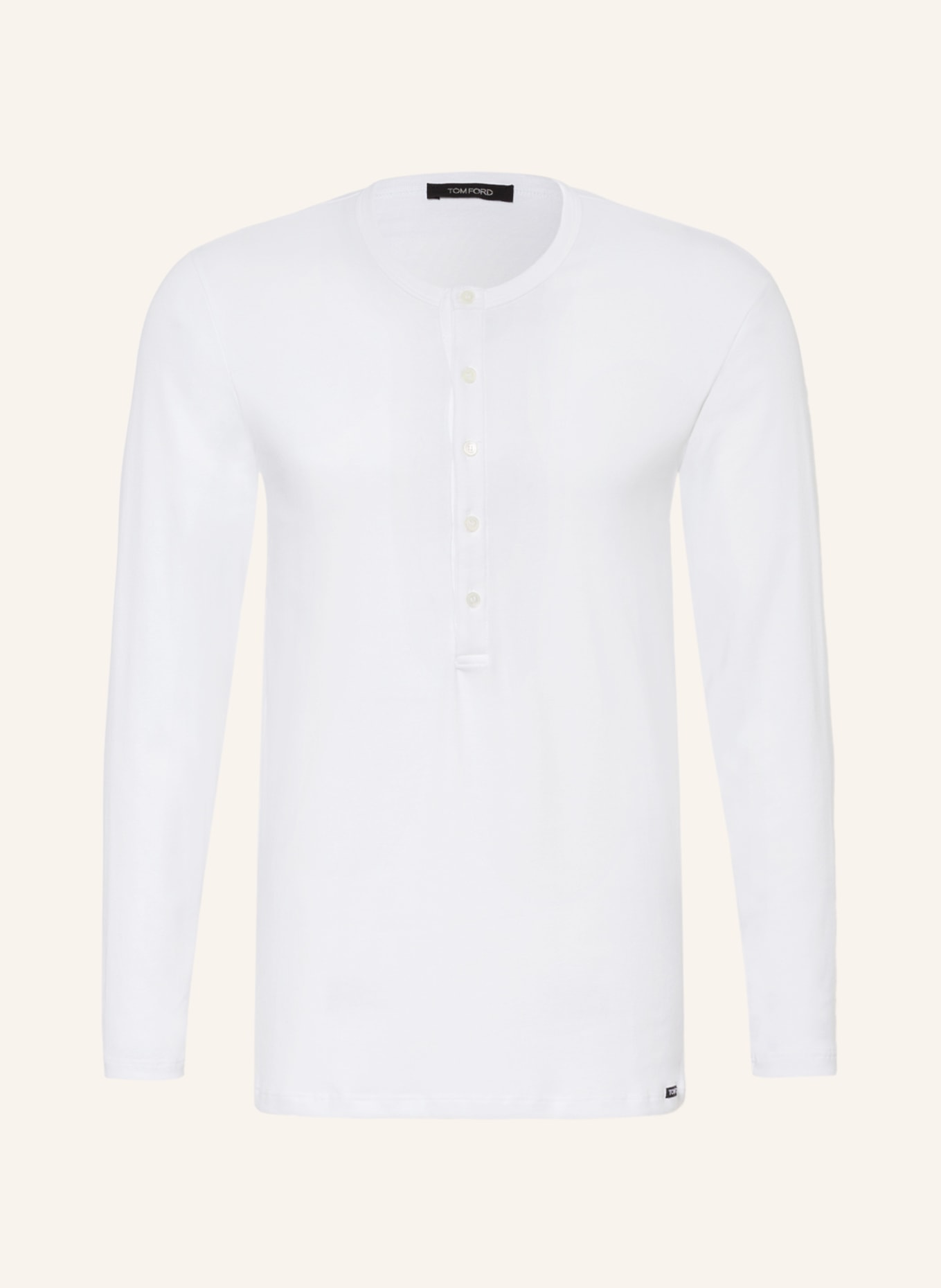 TOM FORD Long sleeve shirt, Color: WHITE (Image 1)