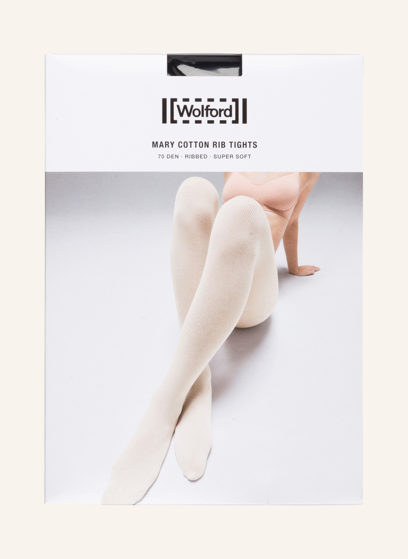 Wolford Tights MARY COTTON RIB, Color: 7005 BLACK (Image 3)