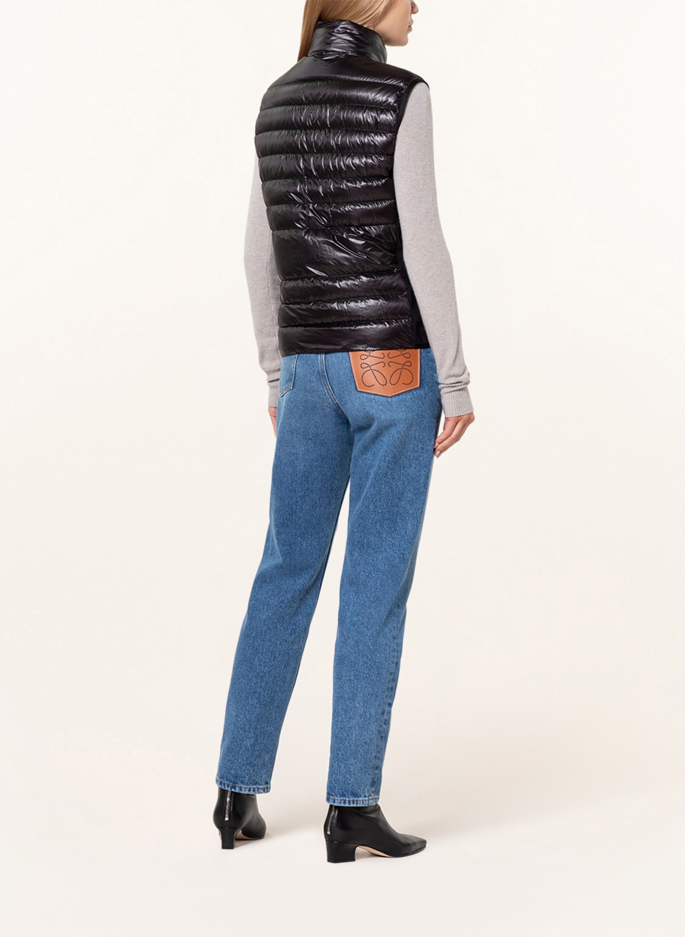 MONCLER Lightweight down vest SPICULES, Color: BLACK (Image 3)