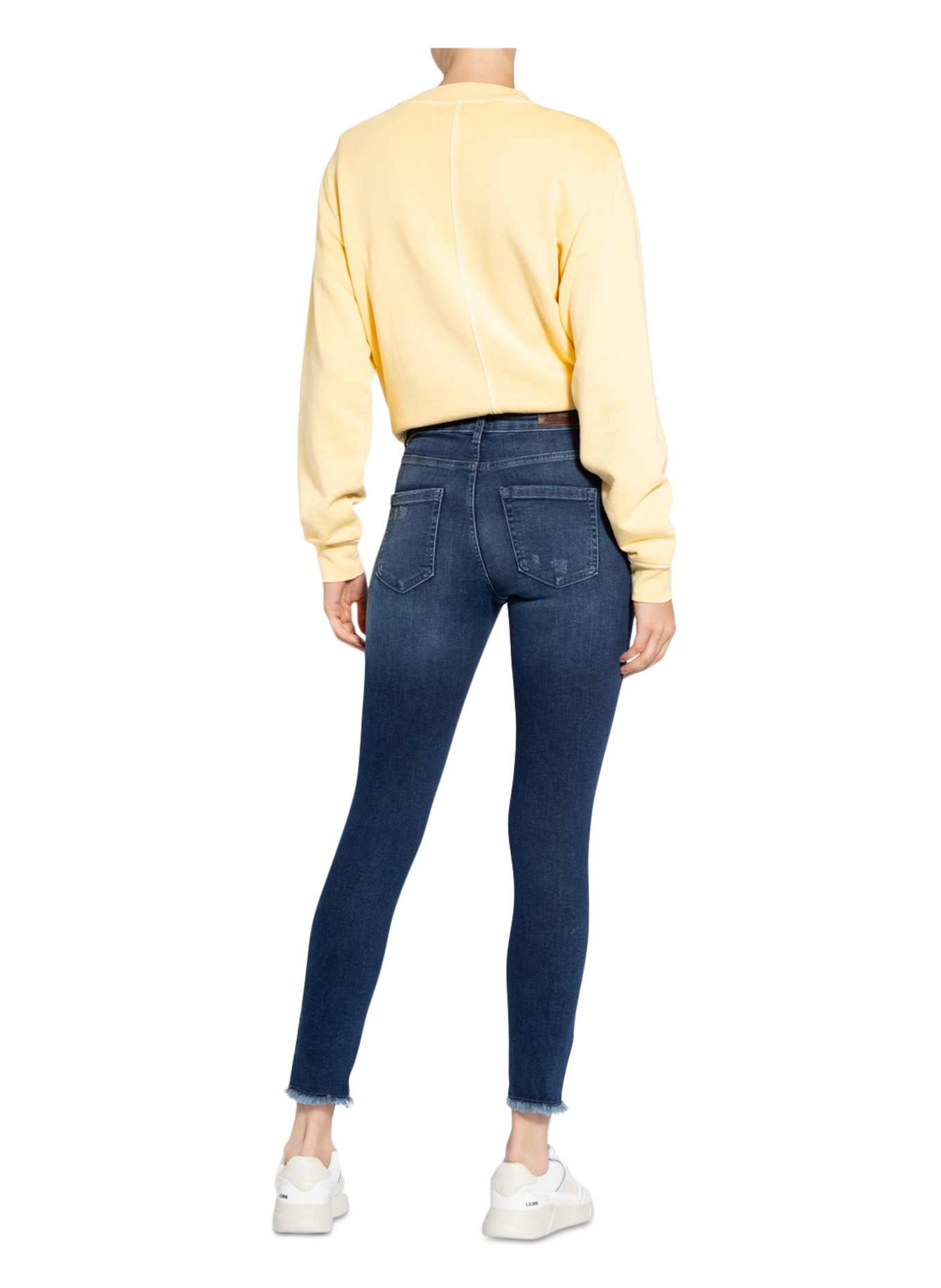 ONLY Skinny jeans, Color: DARK BLUE DENIM (Image 3)