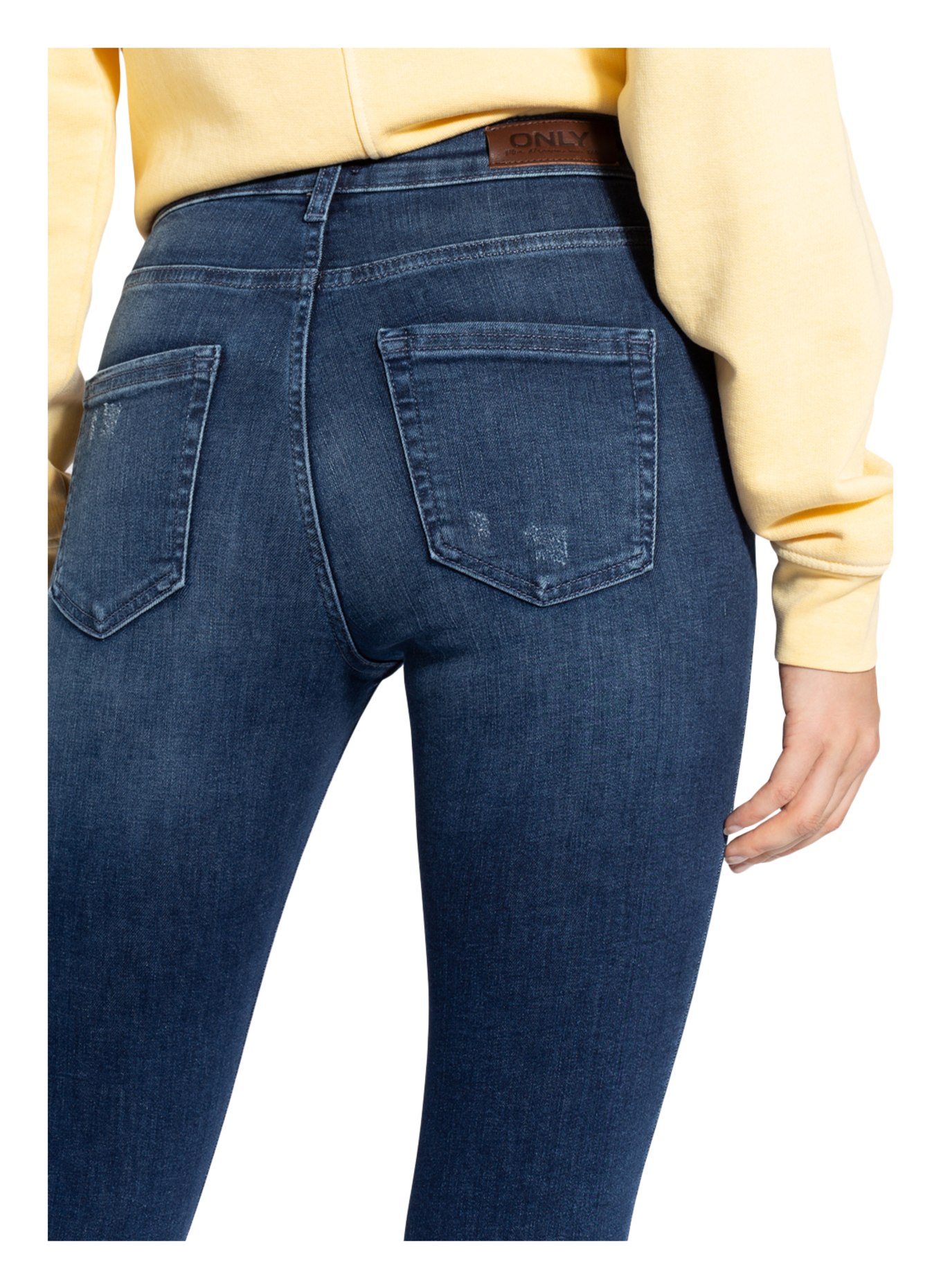 ONLY Skinny Jeans, Farbe: DARK BLUE DENIM (Bild 5)