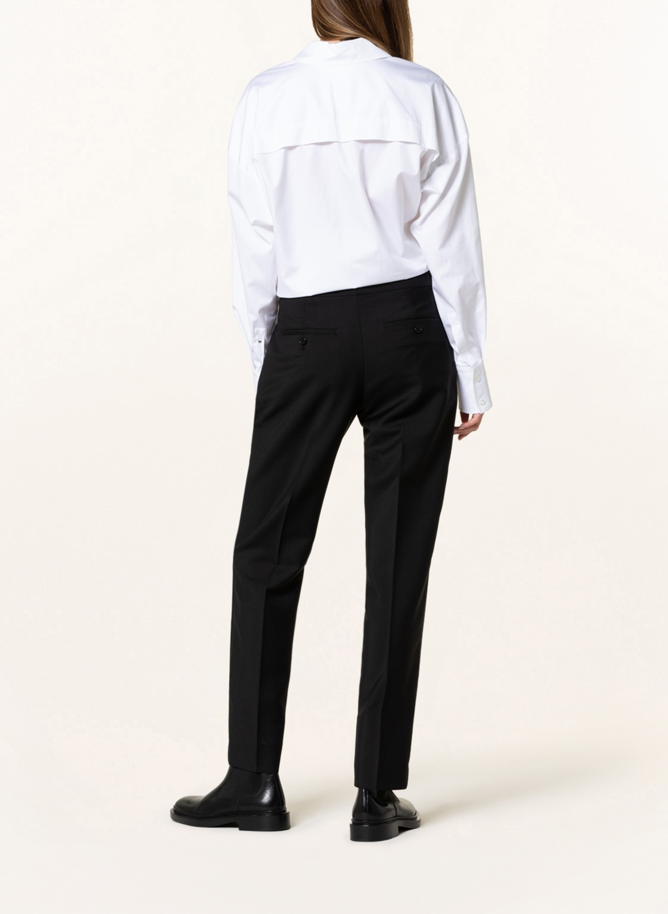 BURBERRY Pants AIMIE with mohair , Color: BLACK (Image 3)