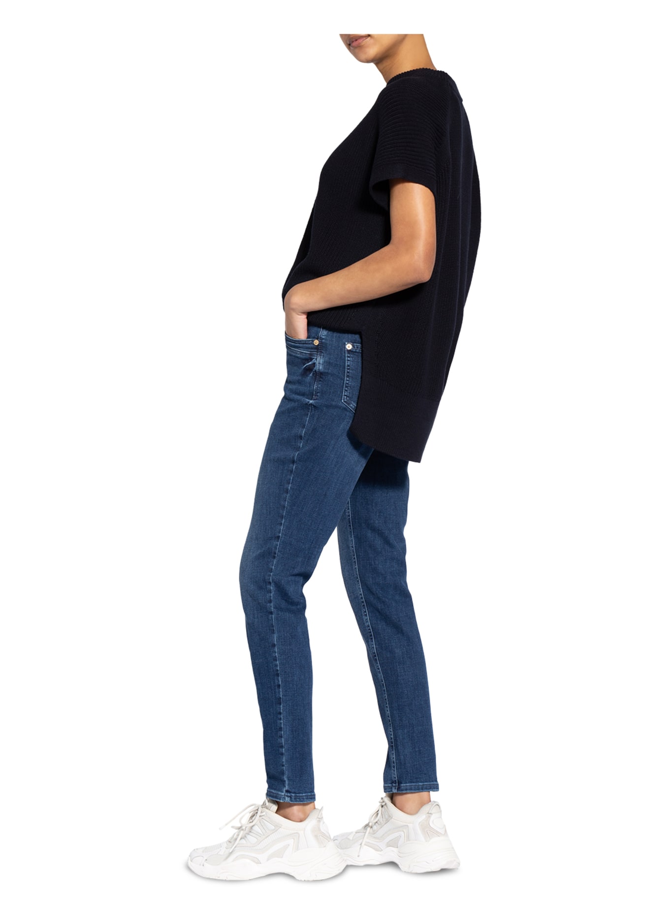 MAC Jeans MEL, Farbe: D696 dark blue modern washed (Bild 4)