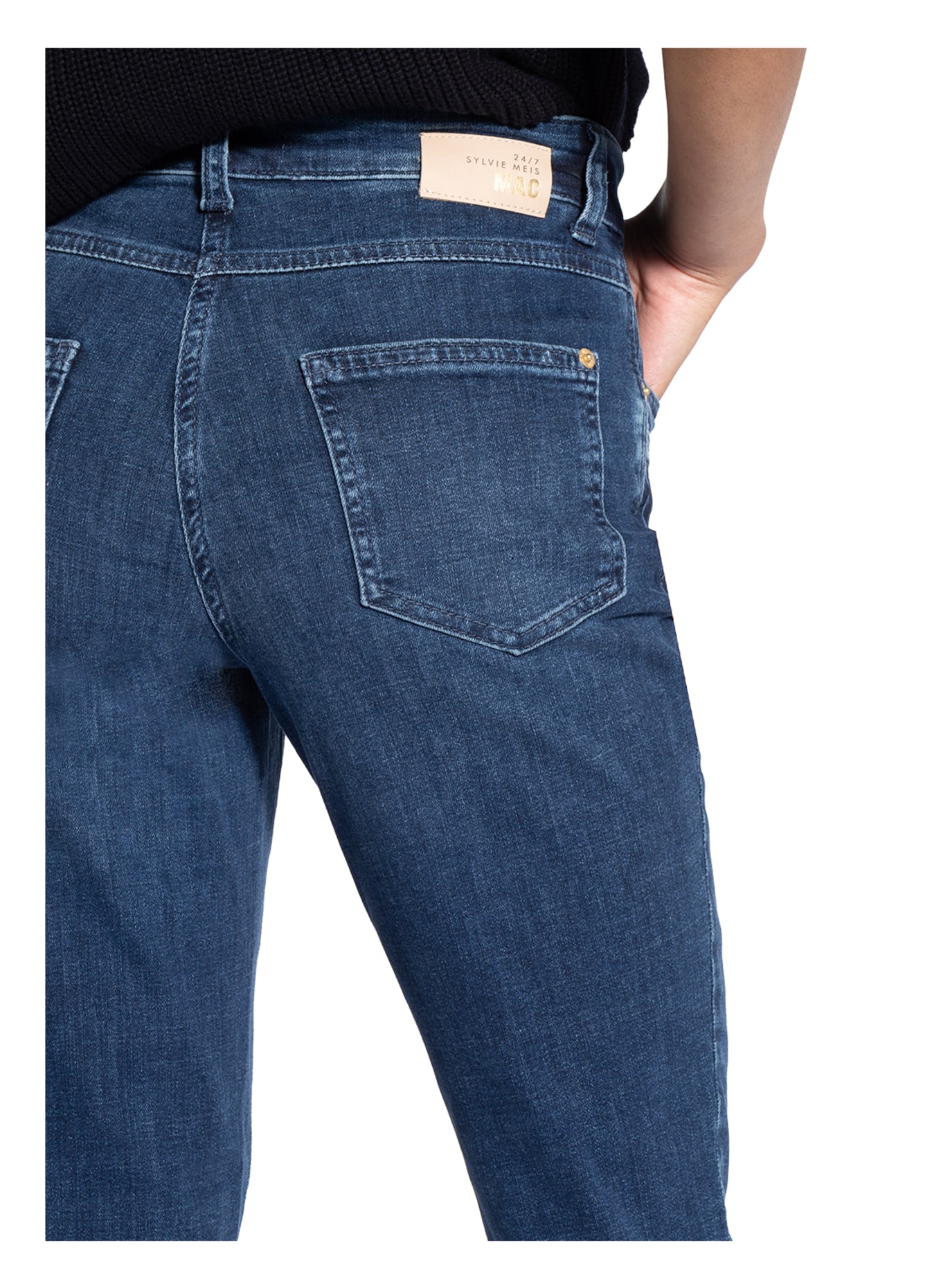 MAC Jeans MEL, Farbe: D696 dark blue modern washed (Bild 5)
