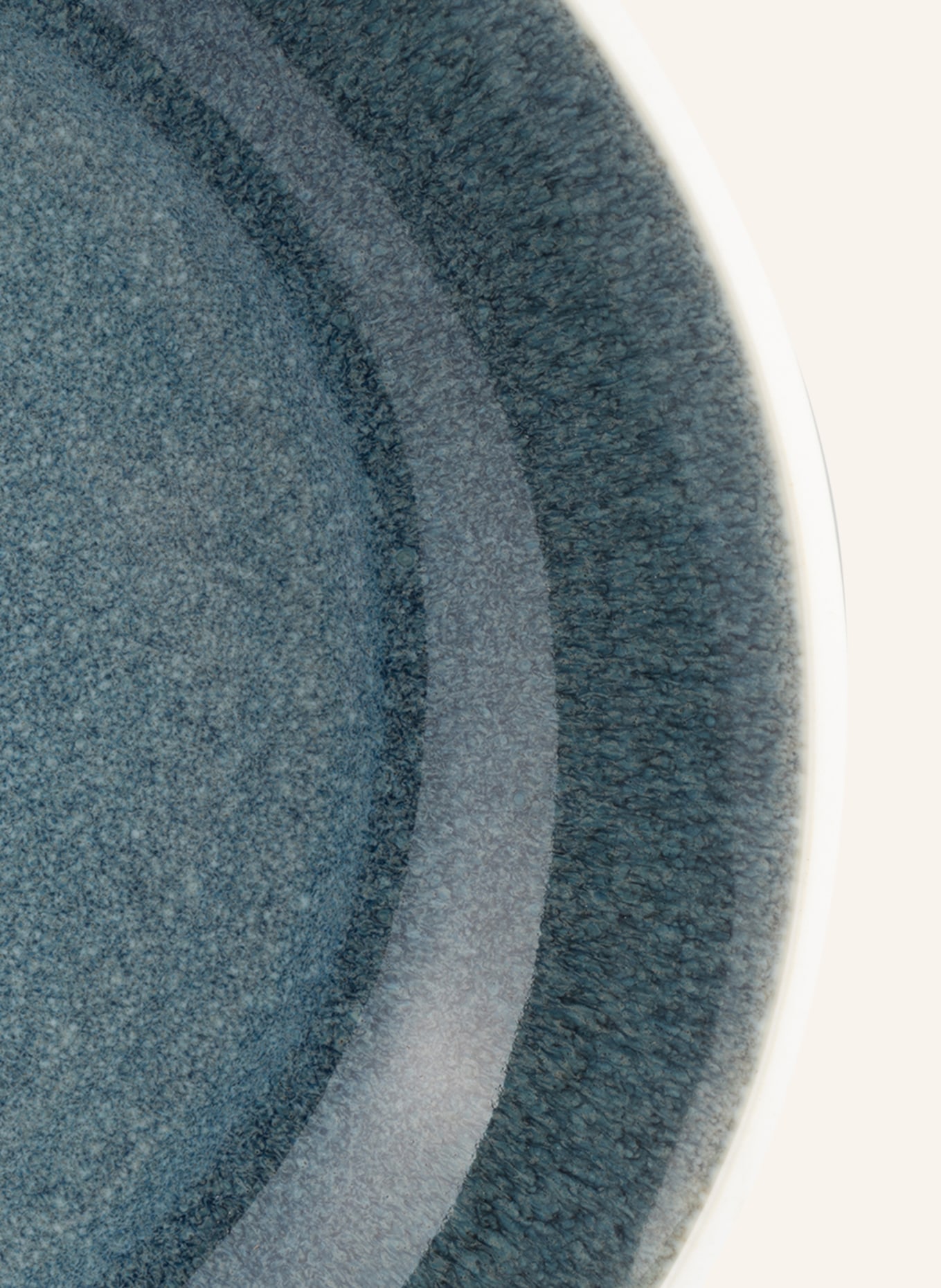 Rosenthal Set of 6 soup plates JUNTO AQUAMARINE, Color: BLUE/ CREAM (Image 2)