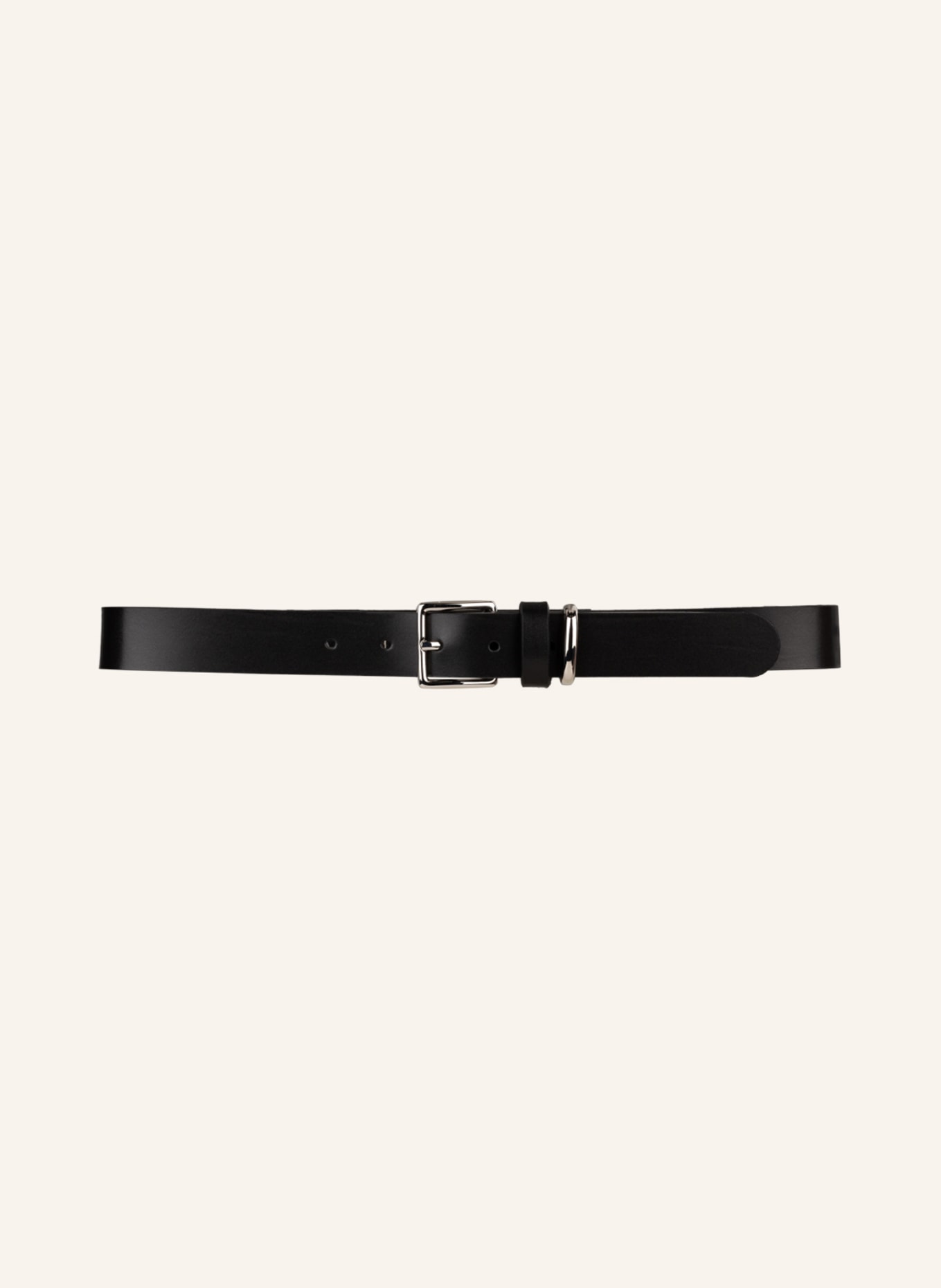 Condor Leather belt, Color: BLACK (Image 2)