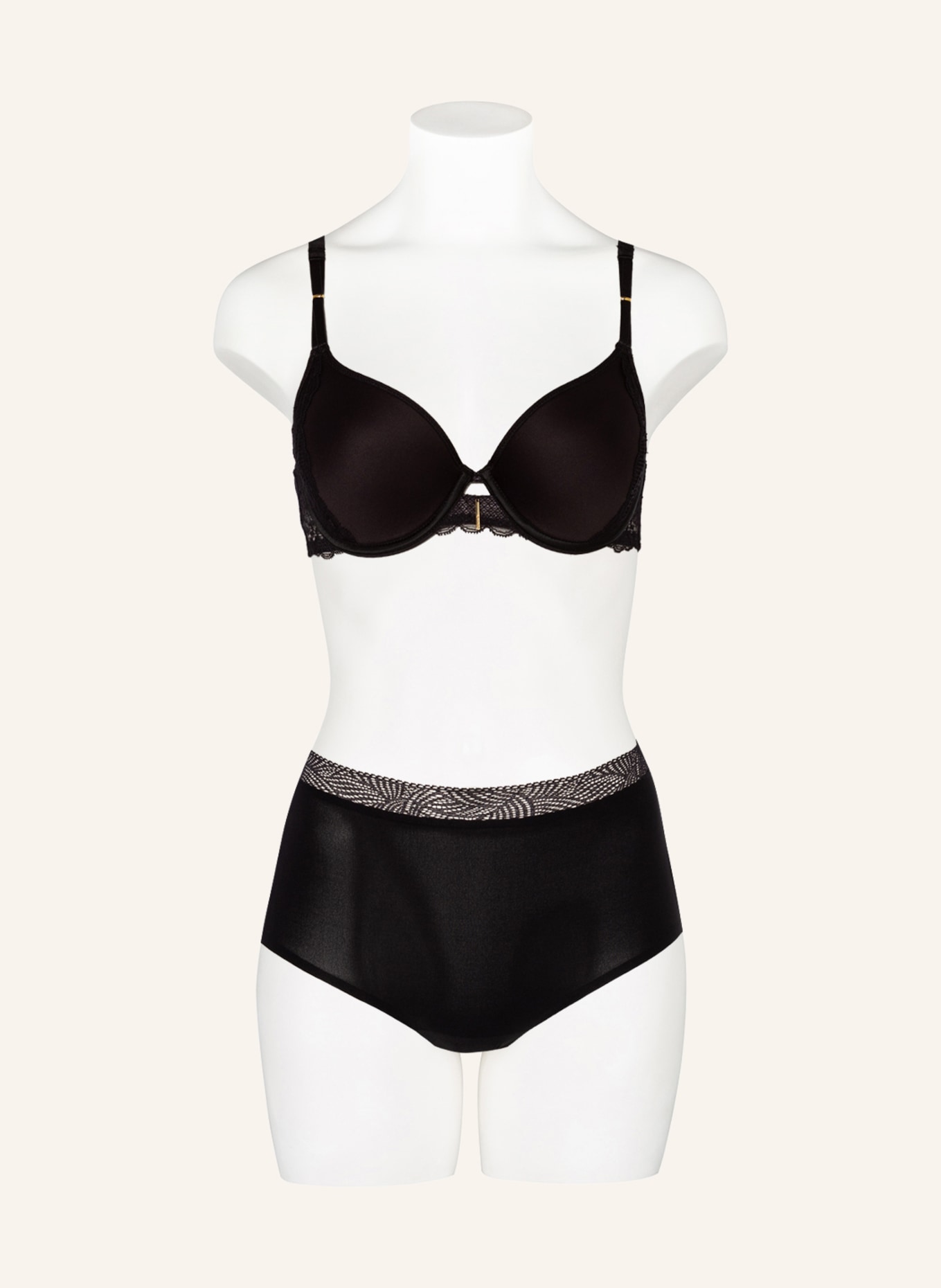 CHANTELLE High-waisted brief SOFTSTRETCH, Color: BLACK (Image 2)