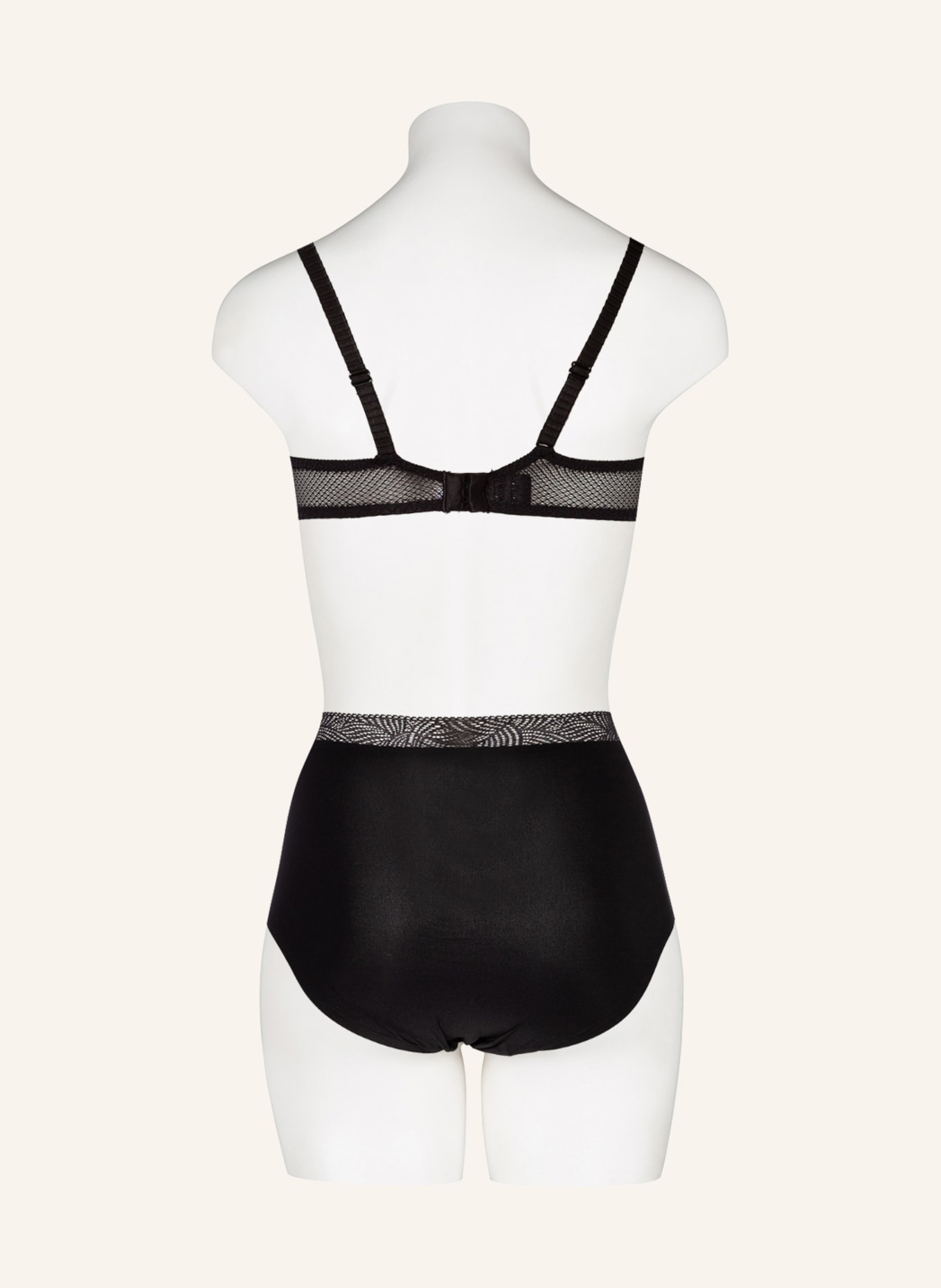 CHANTELLE High-waisted brief SOFTSTRETCH, Color: BLACK (Image 3)