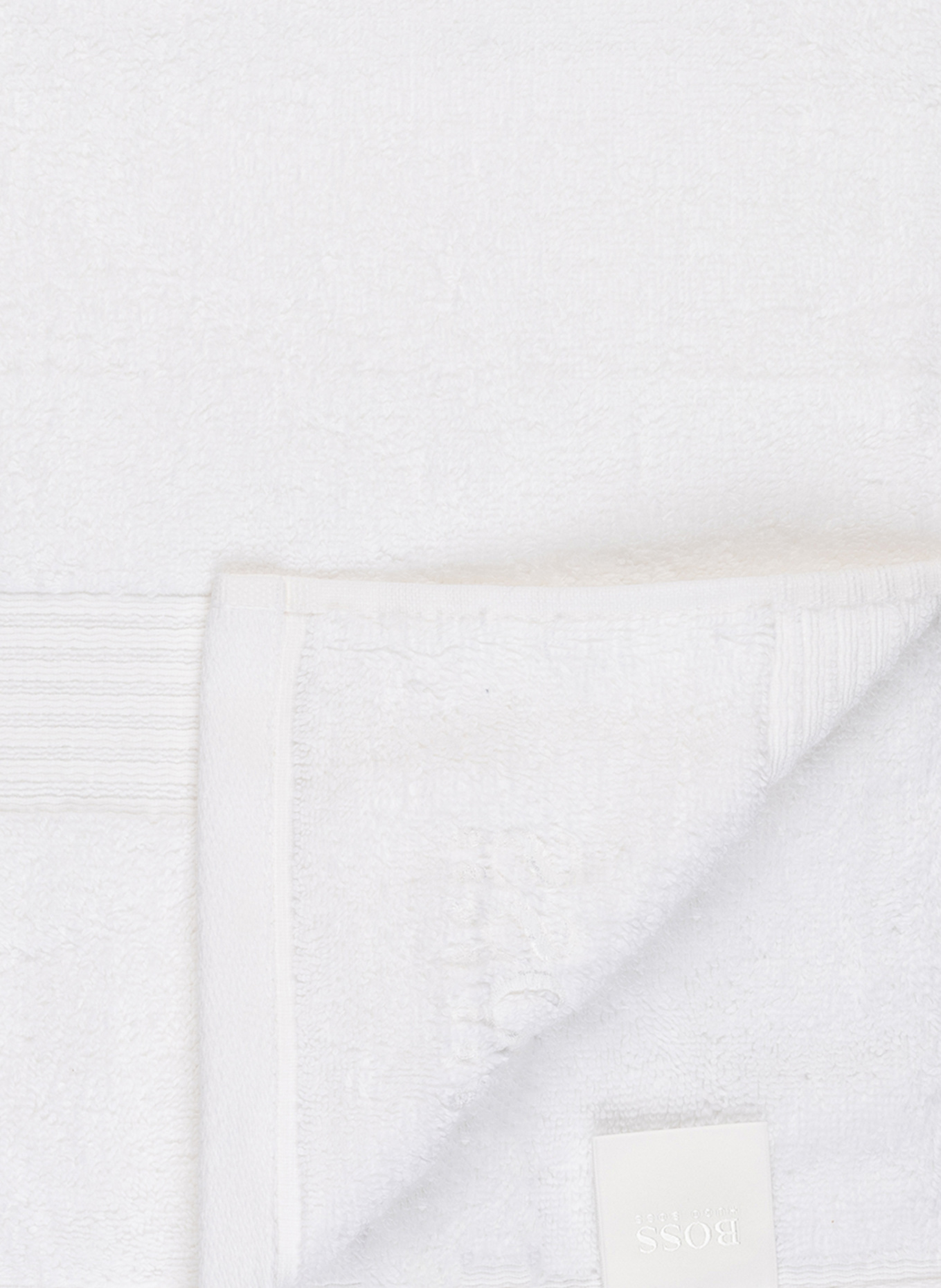 BOSS Gästehandtuch: WEISS