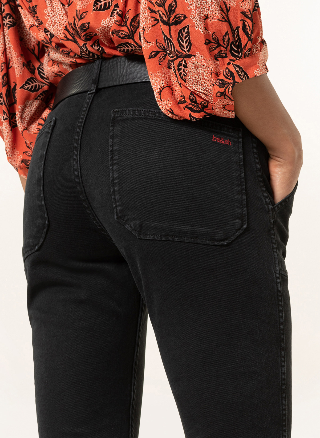 ba&sh Jeans CSALLY, Farbe: BLACK BLACKSTONE (Bild 5)