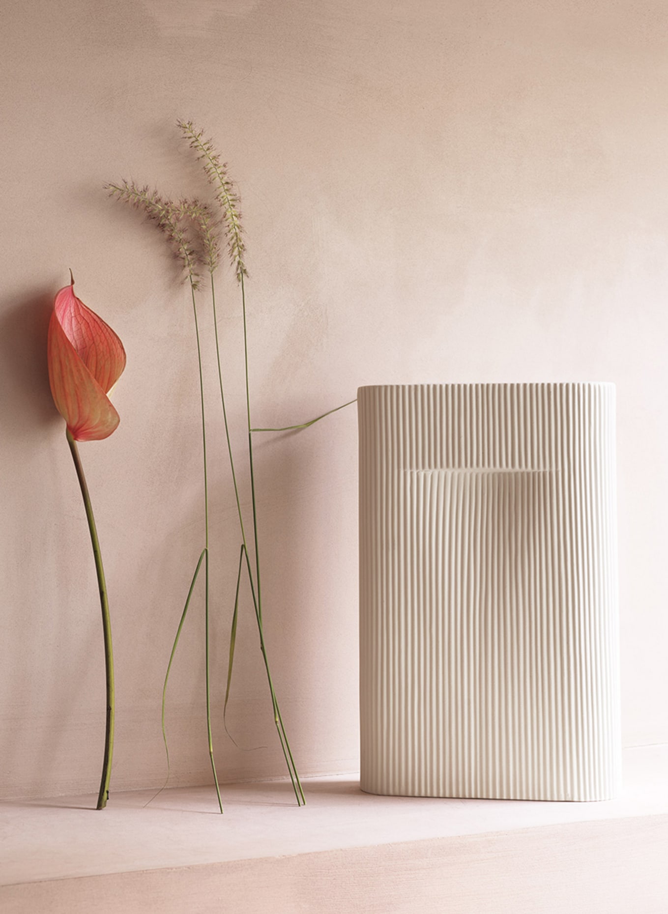 MUUTO Vase RIDGE, Farbe: WEISS (Bild 2)