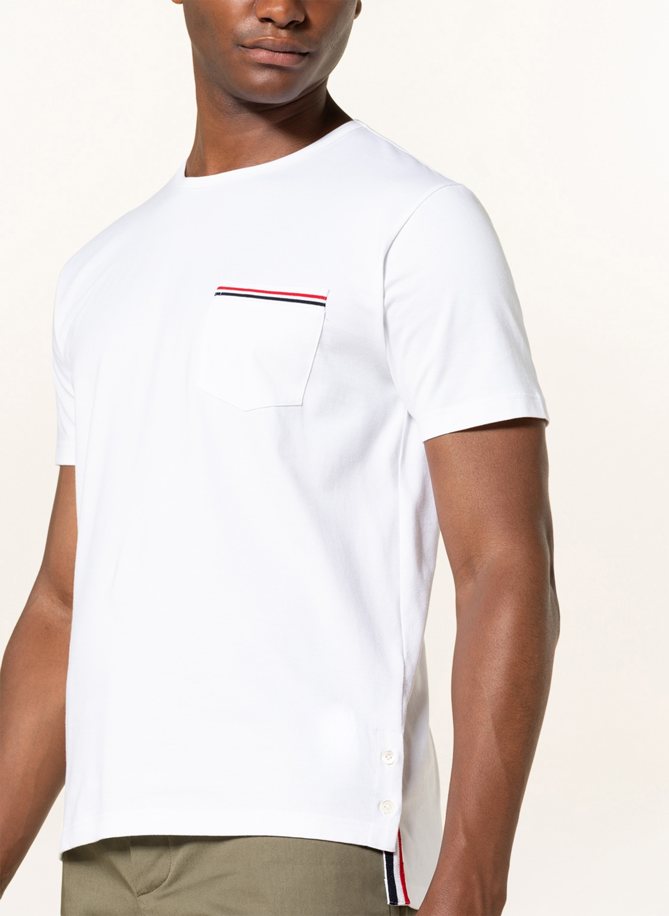 THOM BROWNE. T-shirt, Color: WHITE (Image 6)