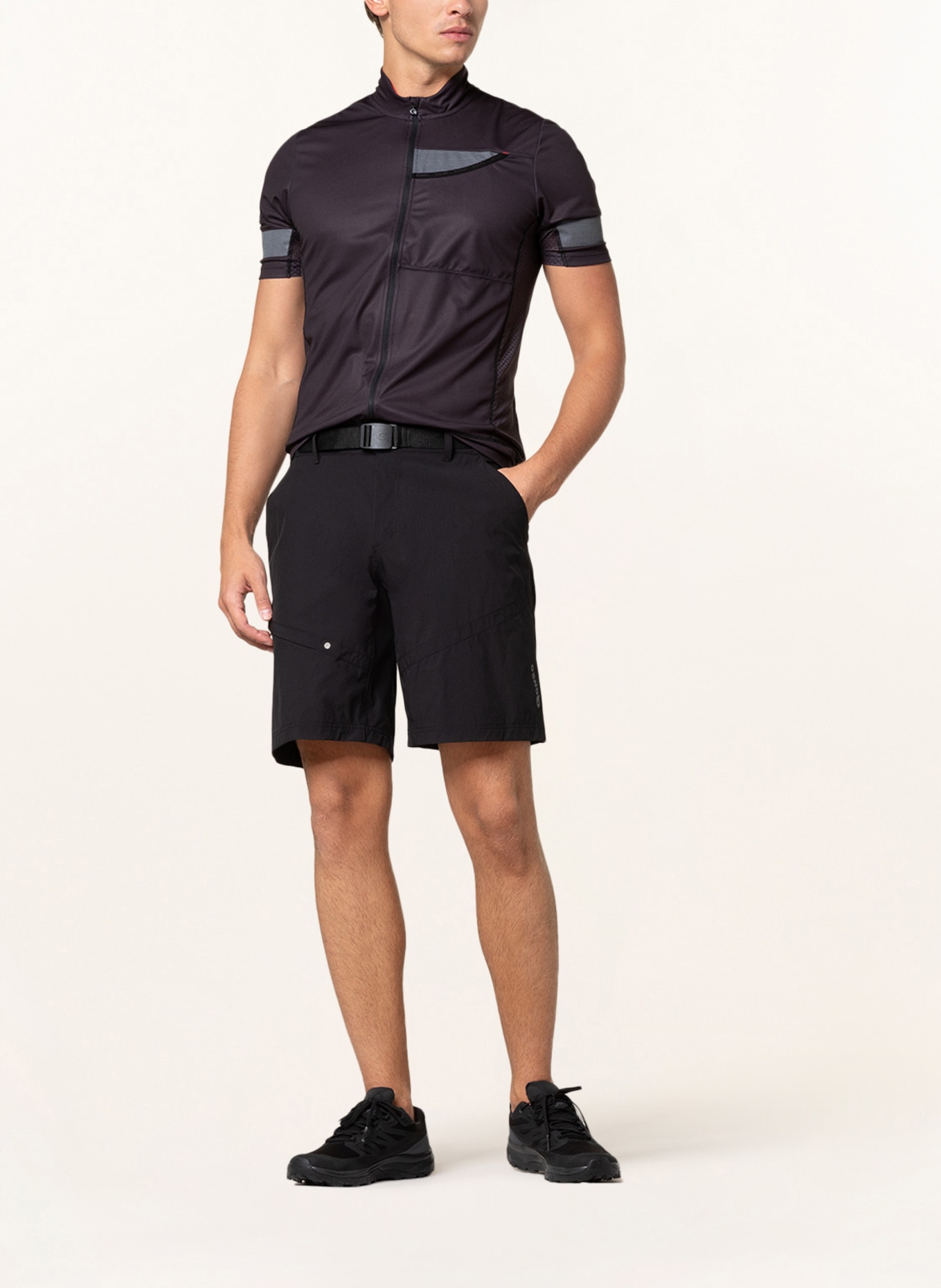 GONSO Cycling shorts ARICO, Color: BLACK (Image 2)