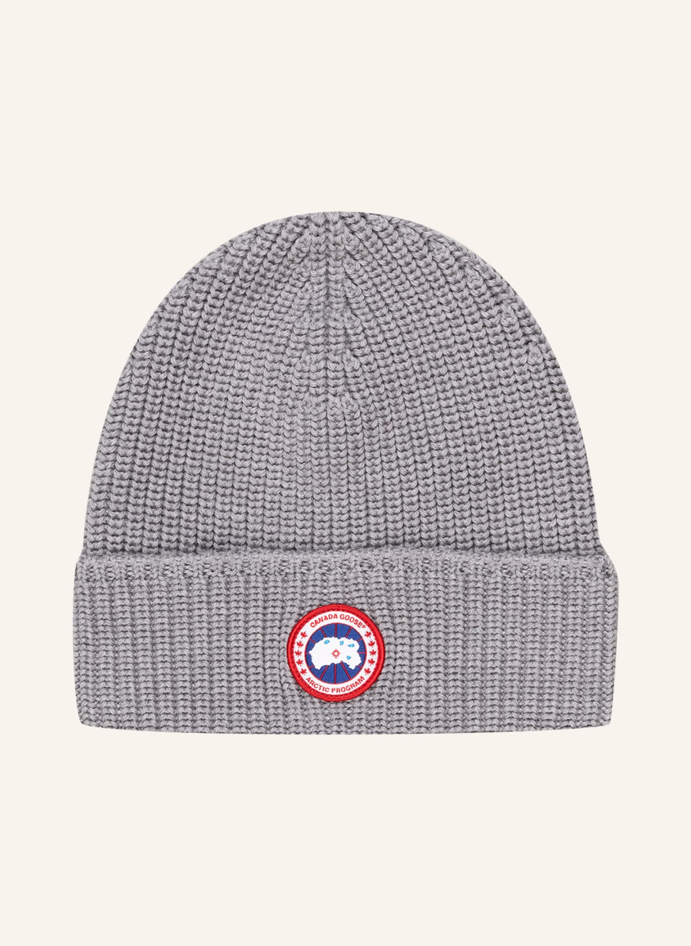 CANADA GOOSE Mütze: HELLGRAU