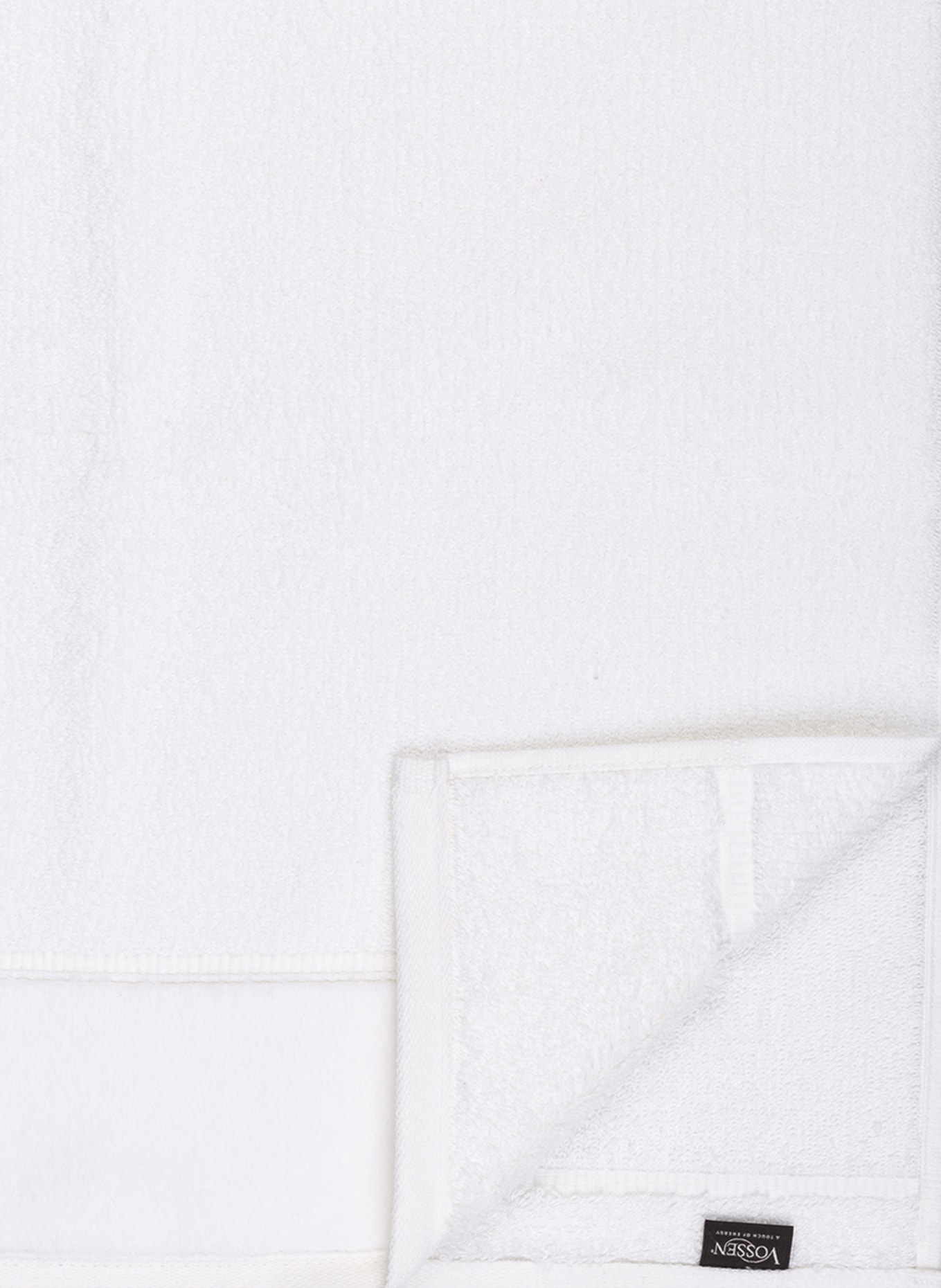 VOSSEN Handtuch PURE, Farbe: WEISS (Bild 3)