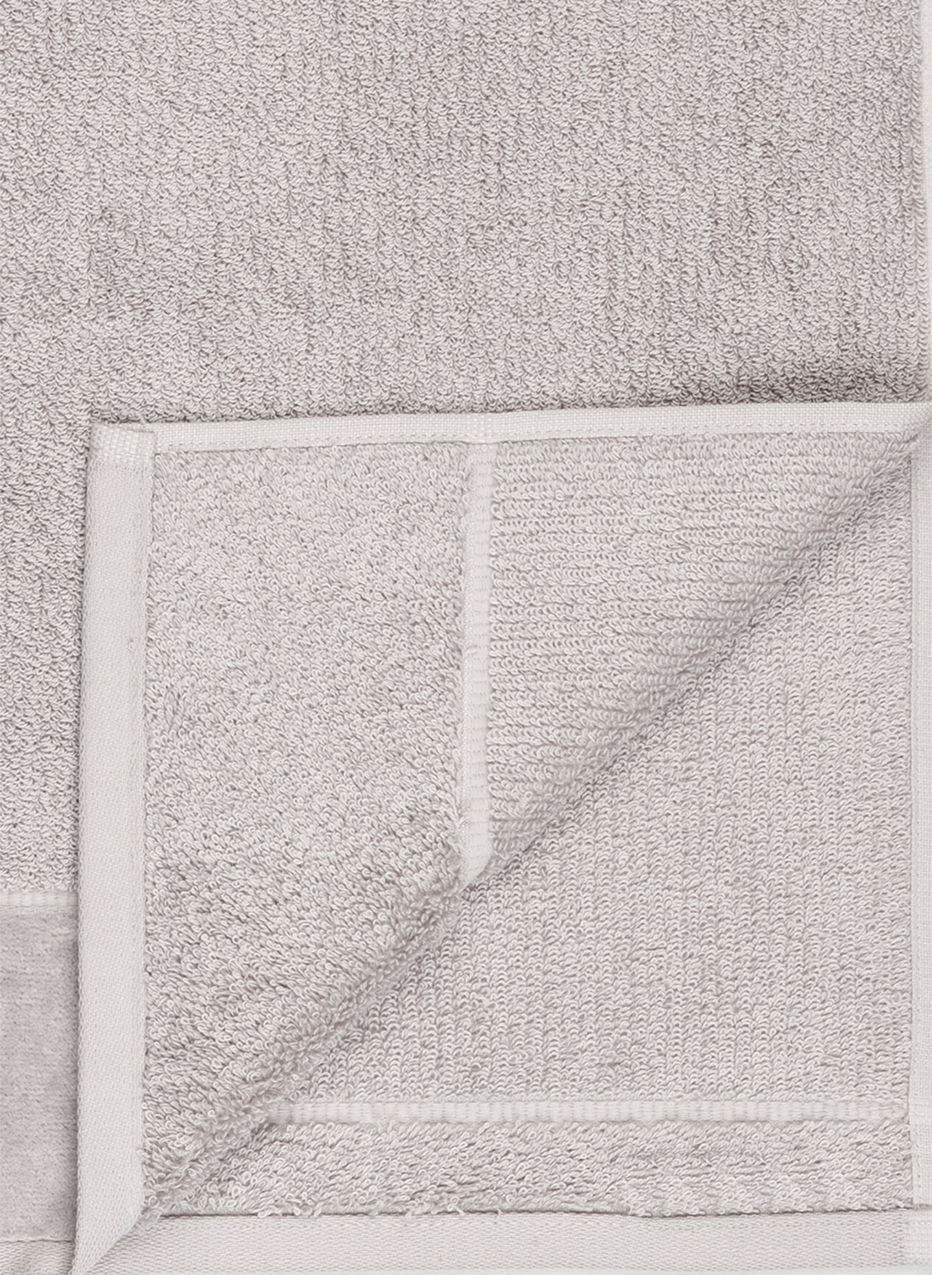 VOSSEN Handtuch PURE: HELLGRAU