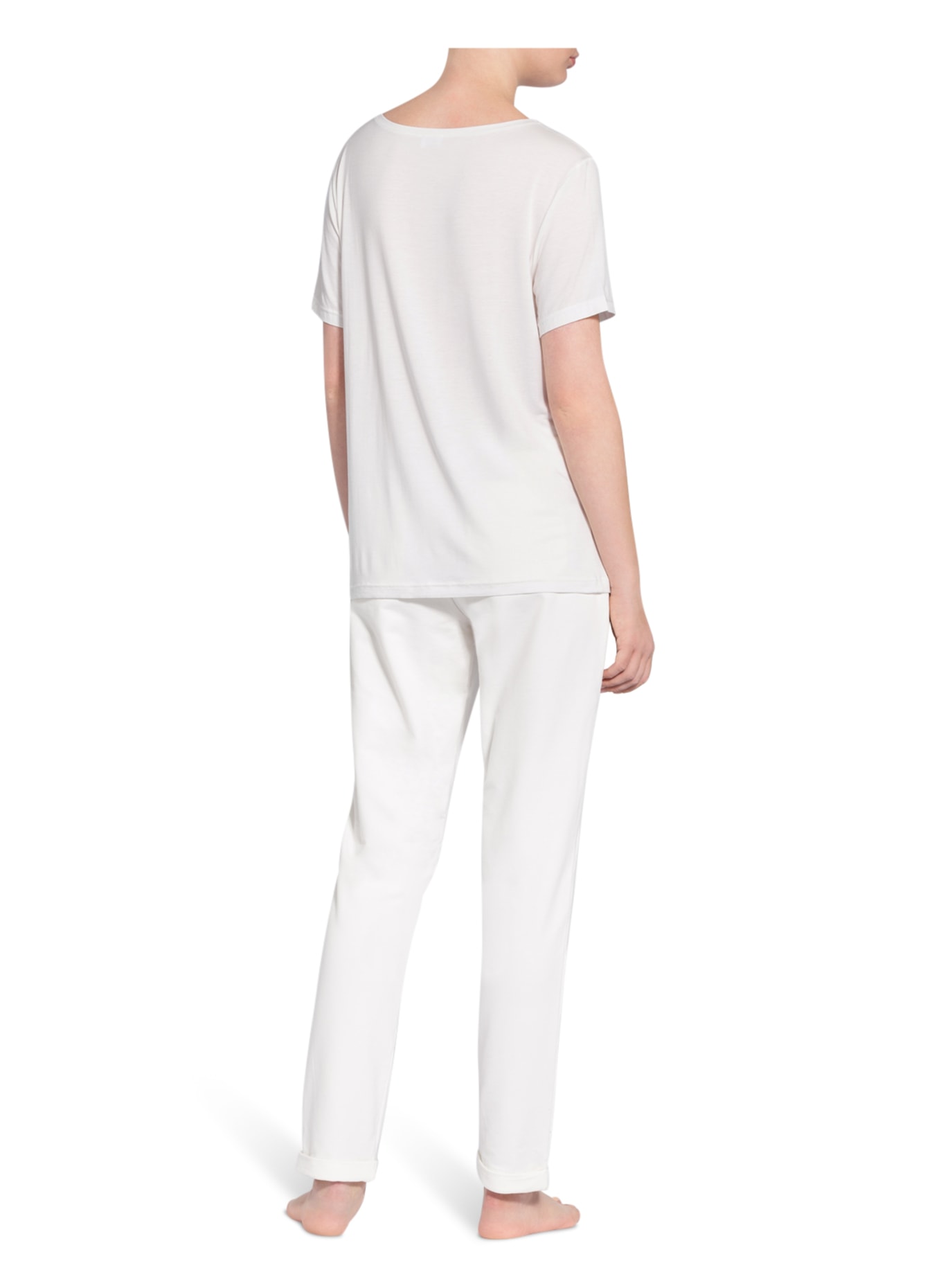 mey Pajama shirt series SLEEPY & EASY, Color: ECRU (Image 4)