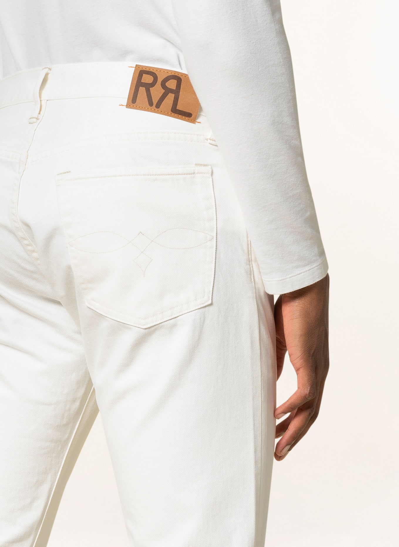RRL Jeans Slim Fit, Farbe: 001 WHITESTONE WASH (Bild 5)