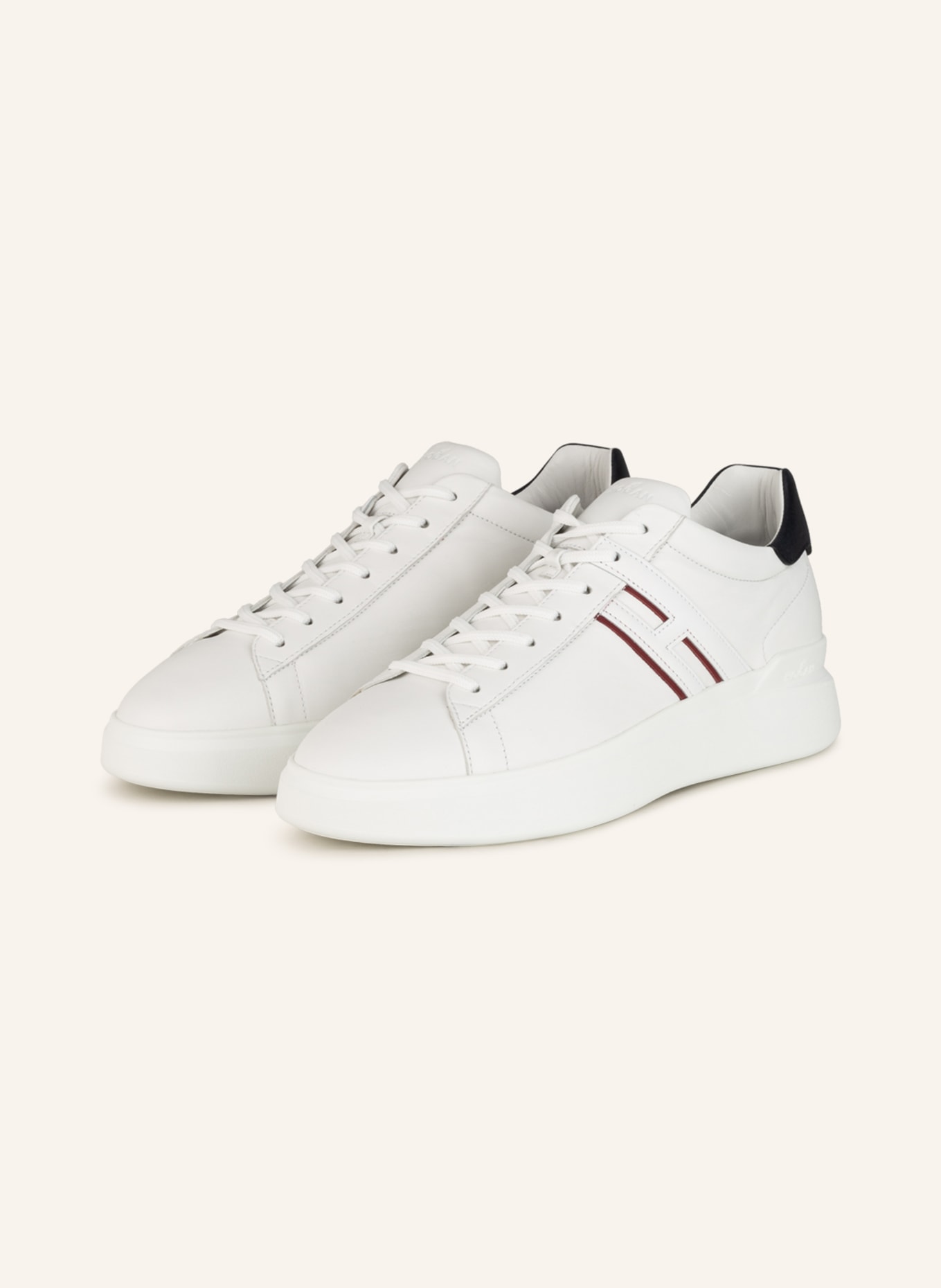 HOGAN Sneakers H580, Color: WHITE/ BLACK (Image 1)