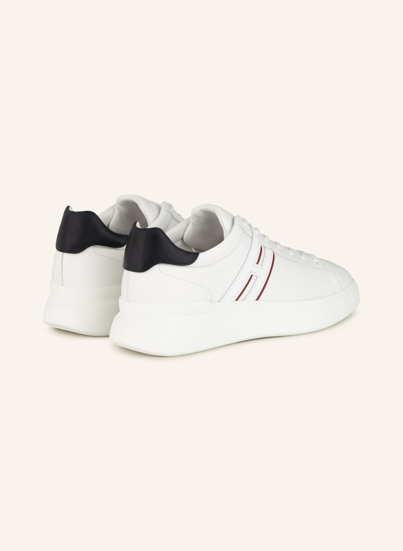 HOGAN Sneakers H580, Color: WHITE/ BLACK (Image 2)