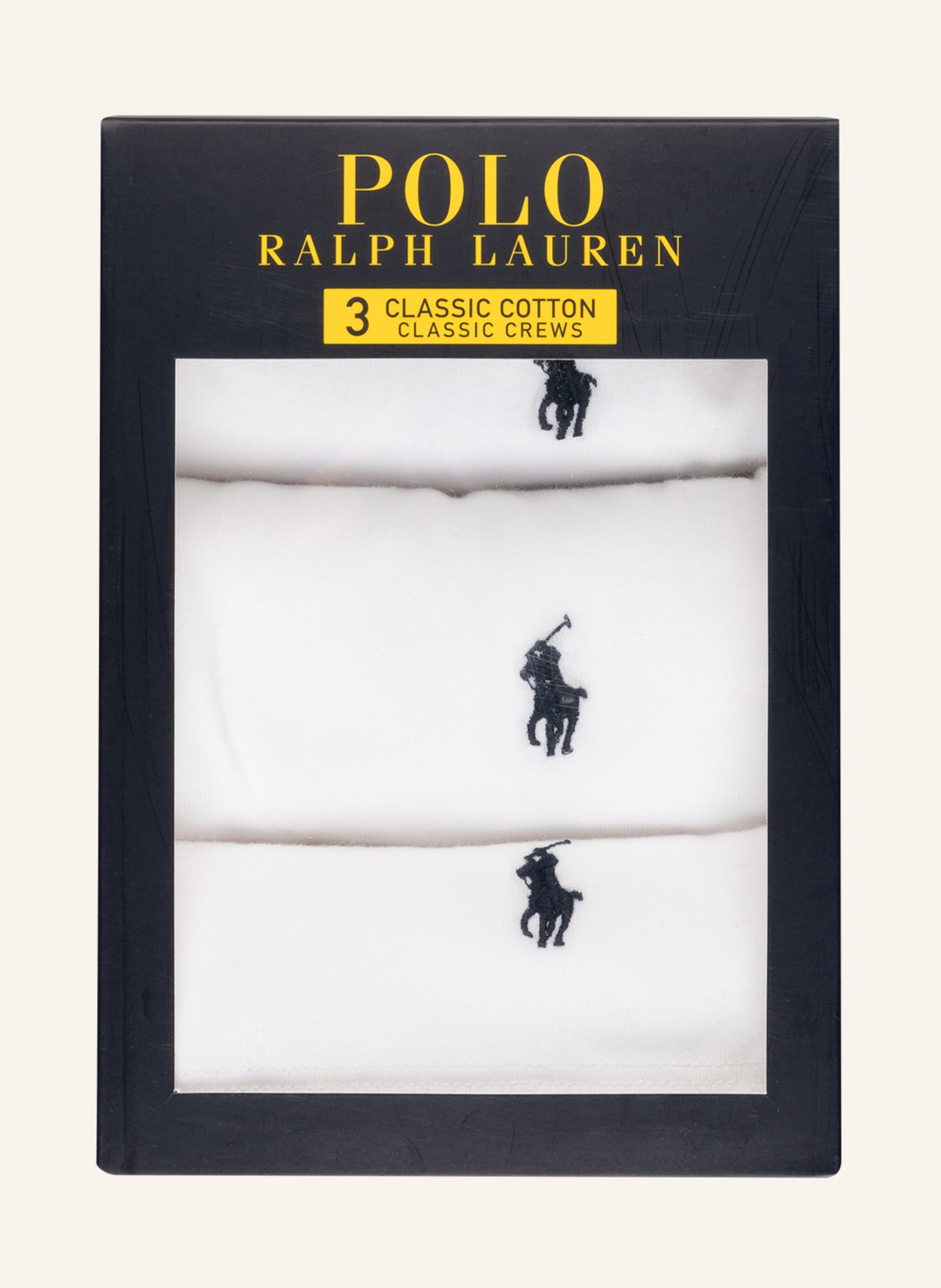 POLO RALPH LAUREN 3-pack T-shirts , Color: WHITE (Image 3)