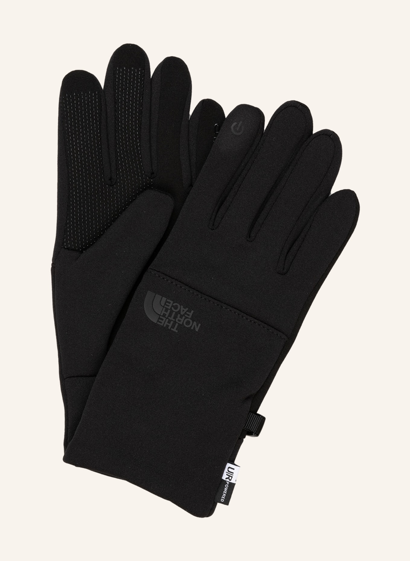 THE NORTH FACE Multisport gloves ETIP with touchscreen function in black