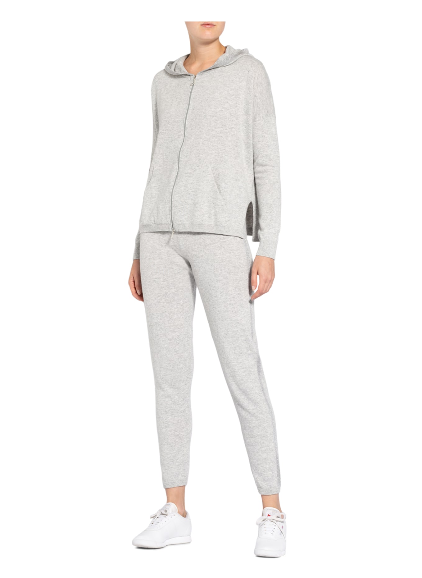 DEHA Knit fitness trousers, Color: LIGHT GRAY (Image 2)