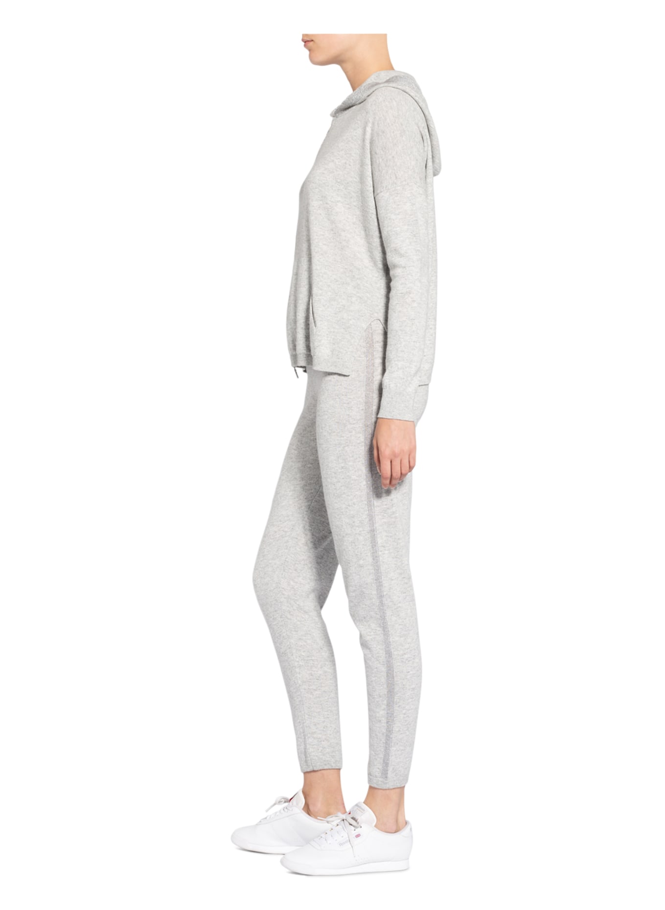 DEHA Knit fitness trousers, Color: LIGHT GRAY (Image 4)