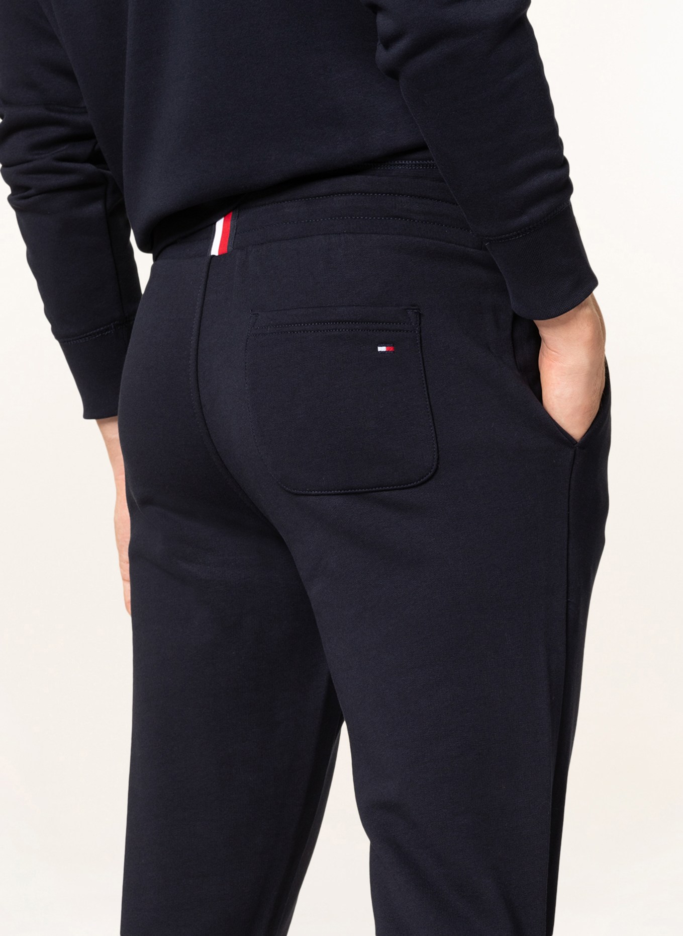 TOMMY HILFIGER Sweatpants: DUNKELBLAU