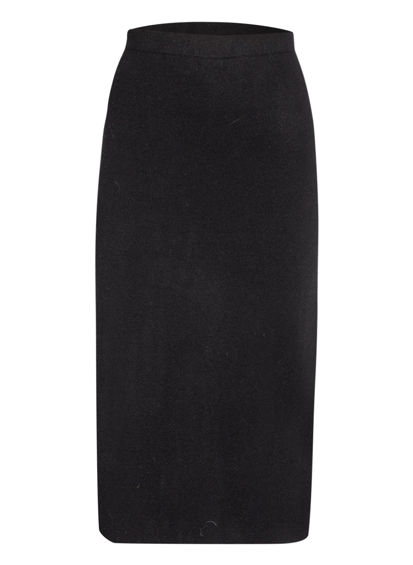 lilienfels Knit skirt with cashmere, Color: BLACK (Image 1)