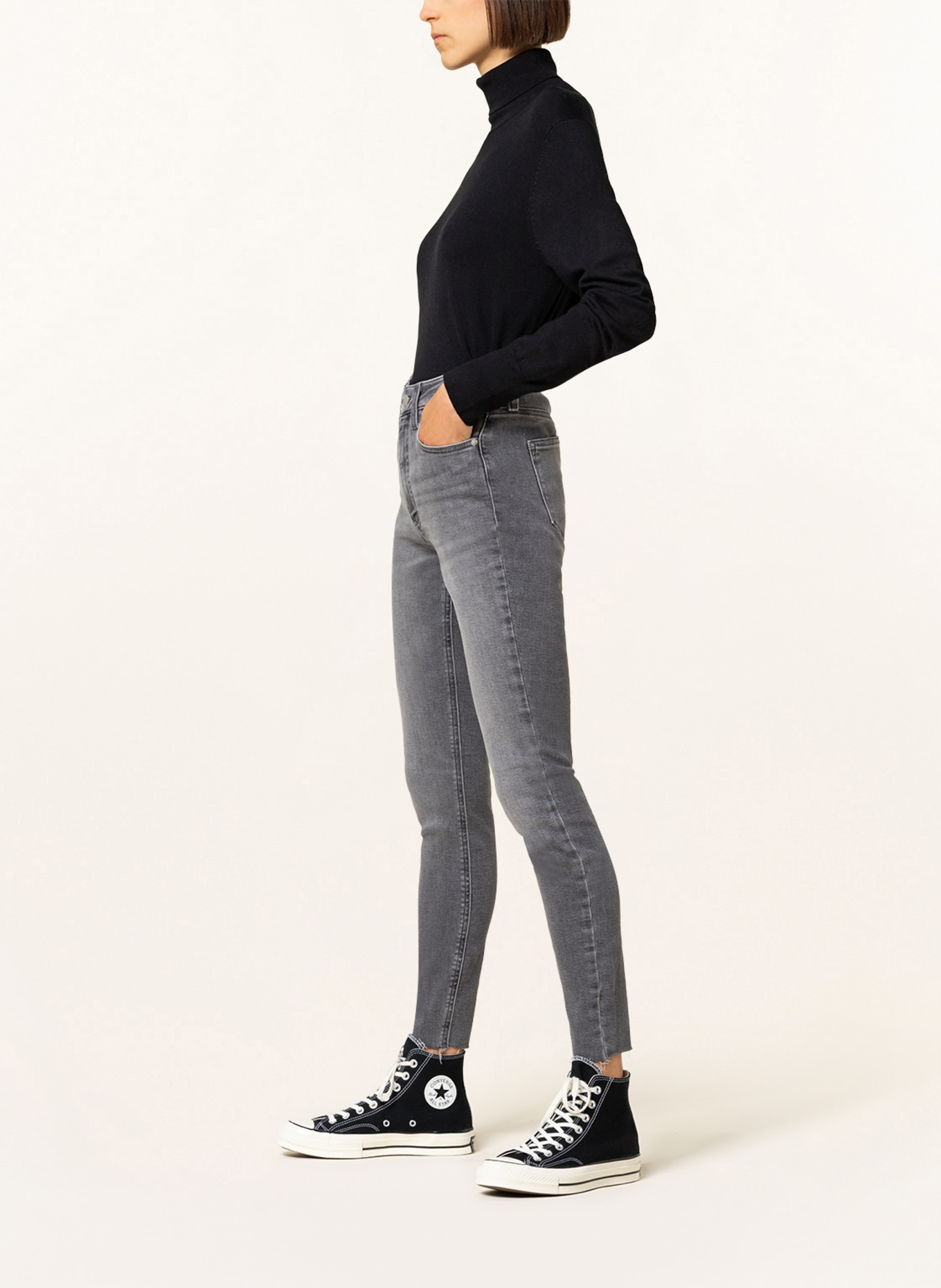Calvin Klein Jeans Skinny Jeans, Farbe: 1BZ DENIM GREY (Bild 4)