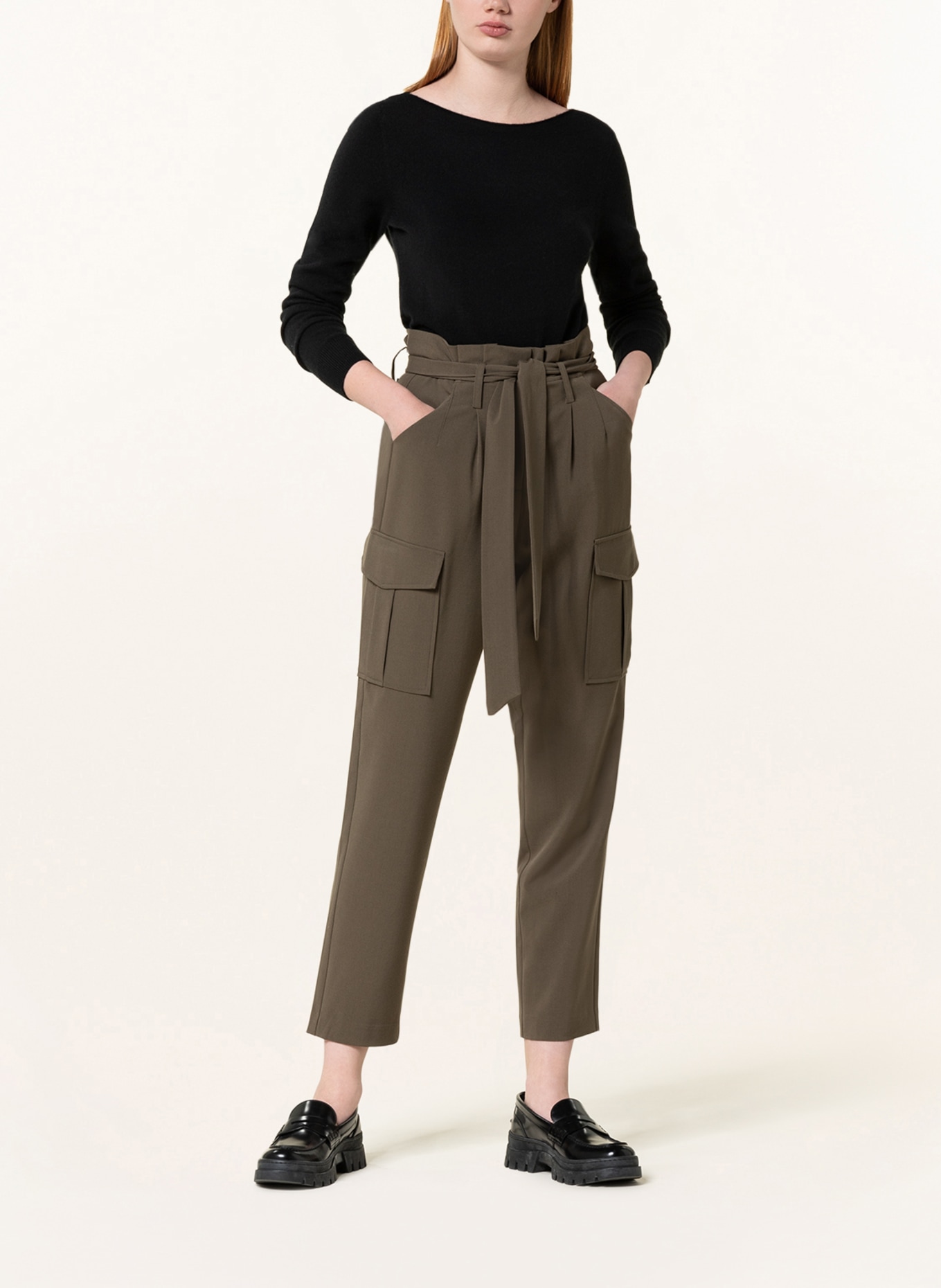 REPEAT Cashmere-Pullover, Farbe: SCHWARZ (Bild 2)