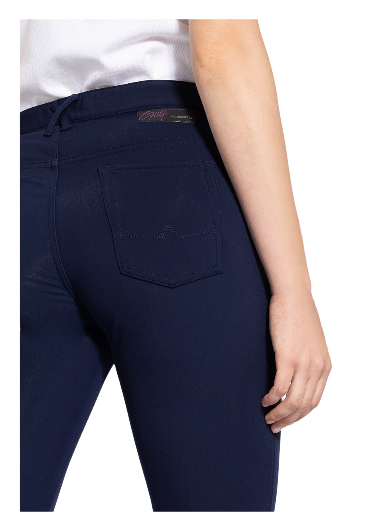 ALBERTO Golfhose MONA-L: DUNKELBLAU