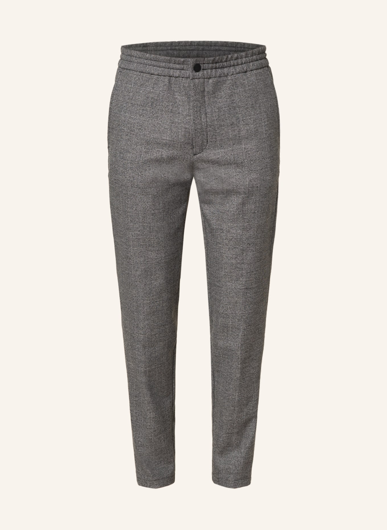 HUGO Suit trousers GYTE slim fit in jersey, Color: 010 CHARCOAL (Image 1)
