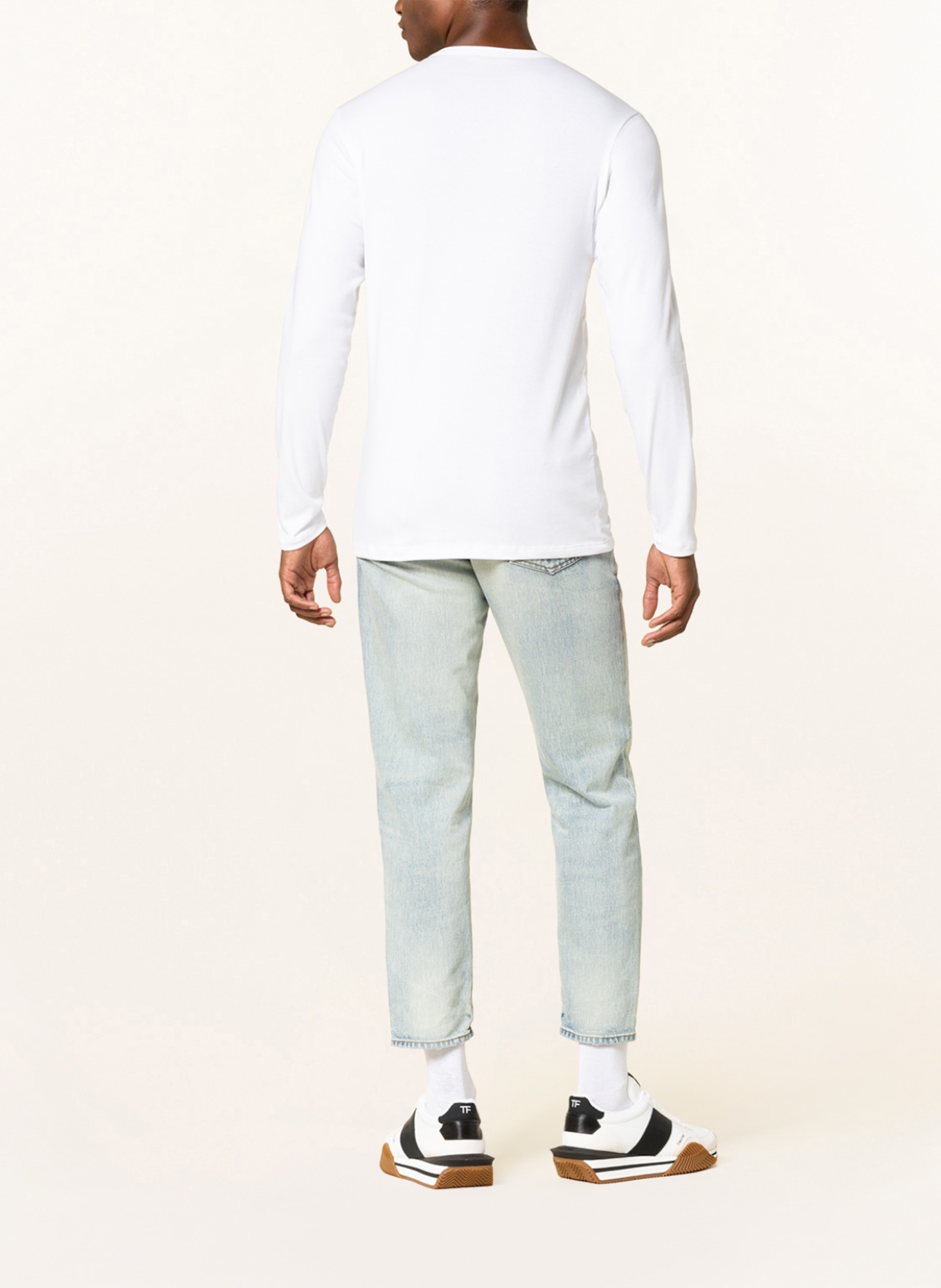TOM FORD Long sleeve shirt, Color: WHITE (Image 3)