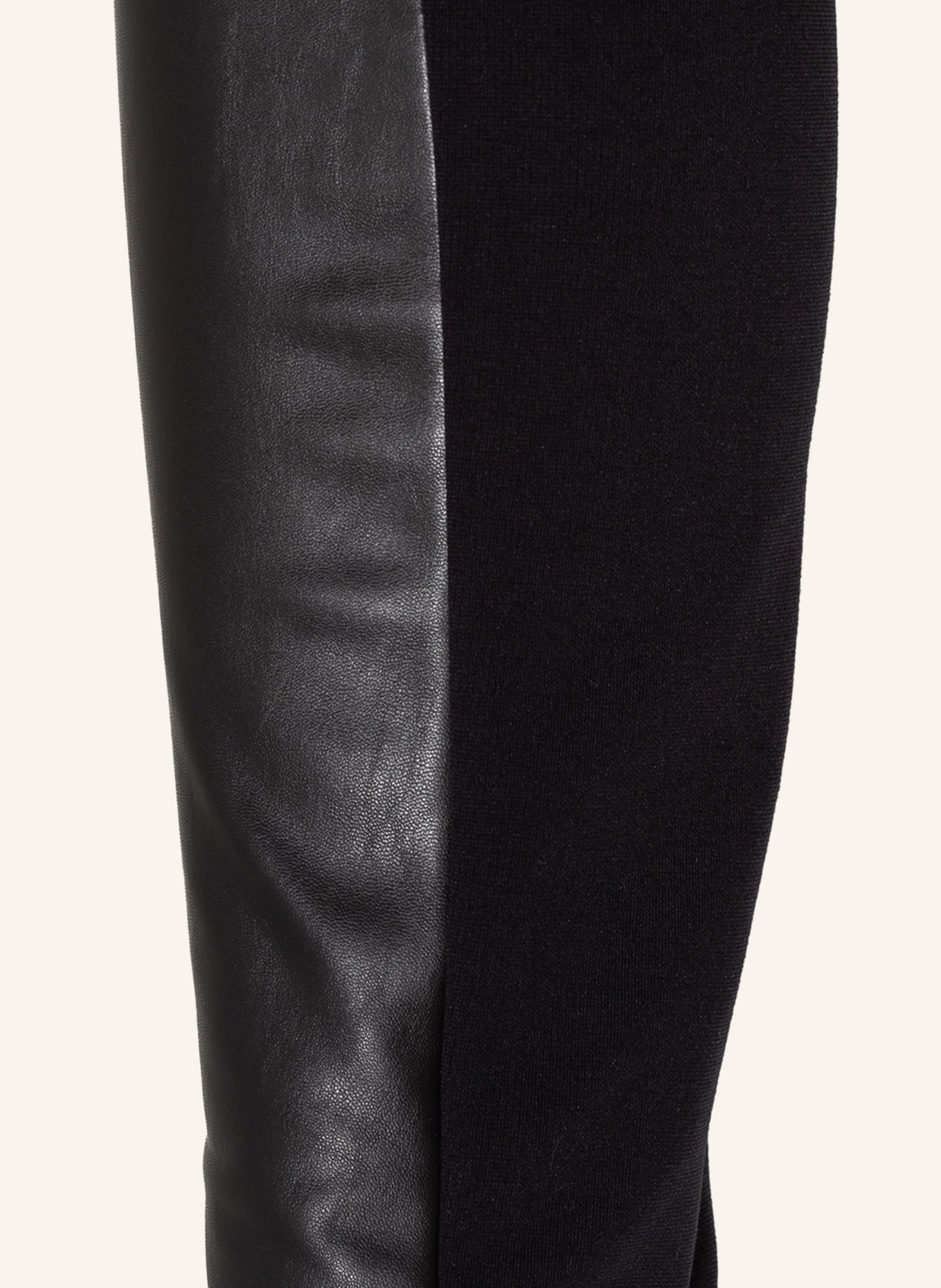 Wolford Leggings JO in leather look, Color: BLACK (Image 2)