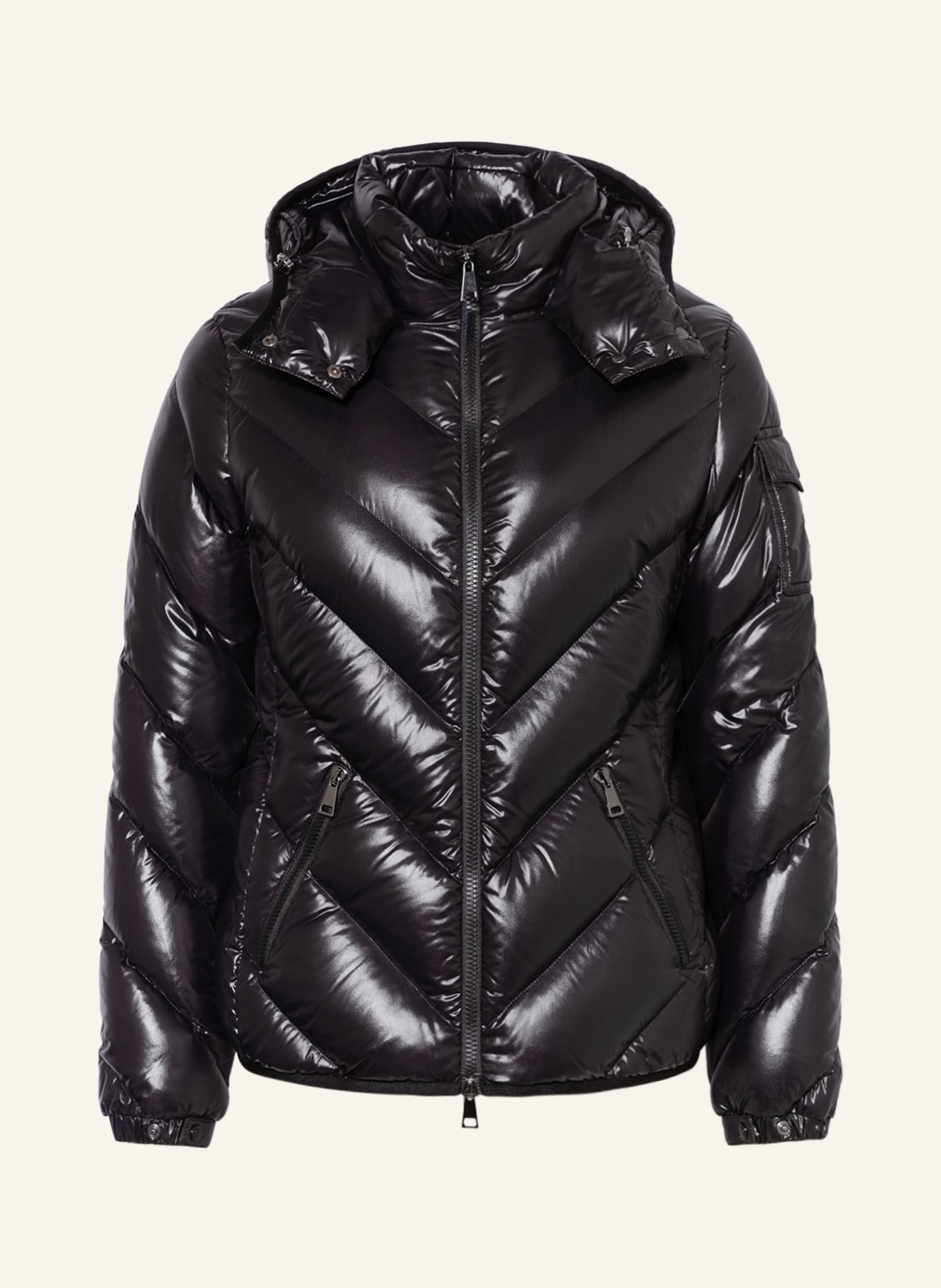 MONCLER Down jacket BROUEL, Color: BLACK (Image 1)