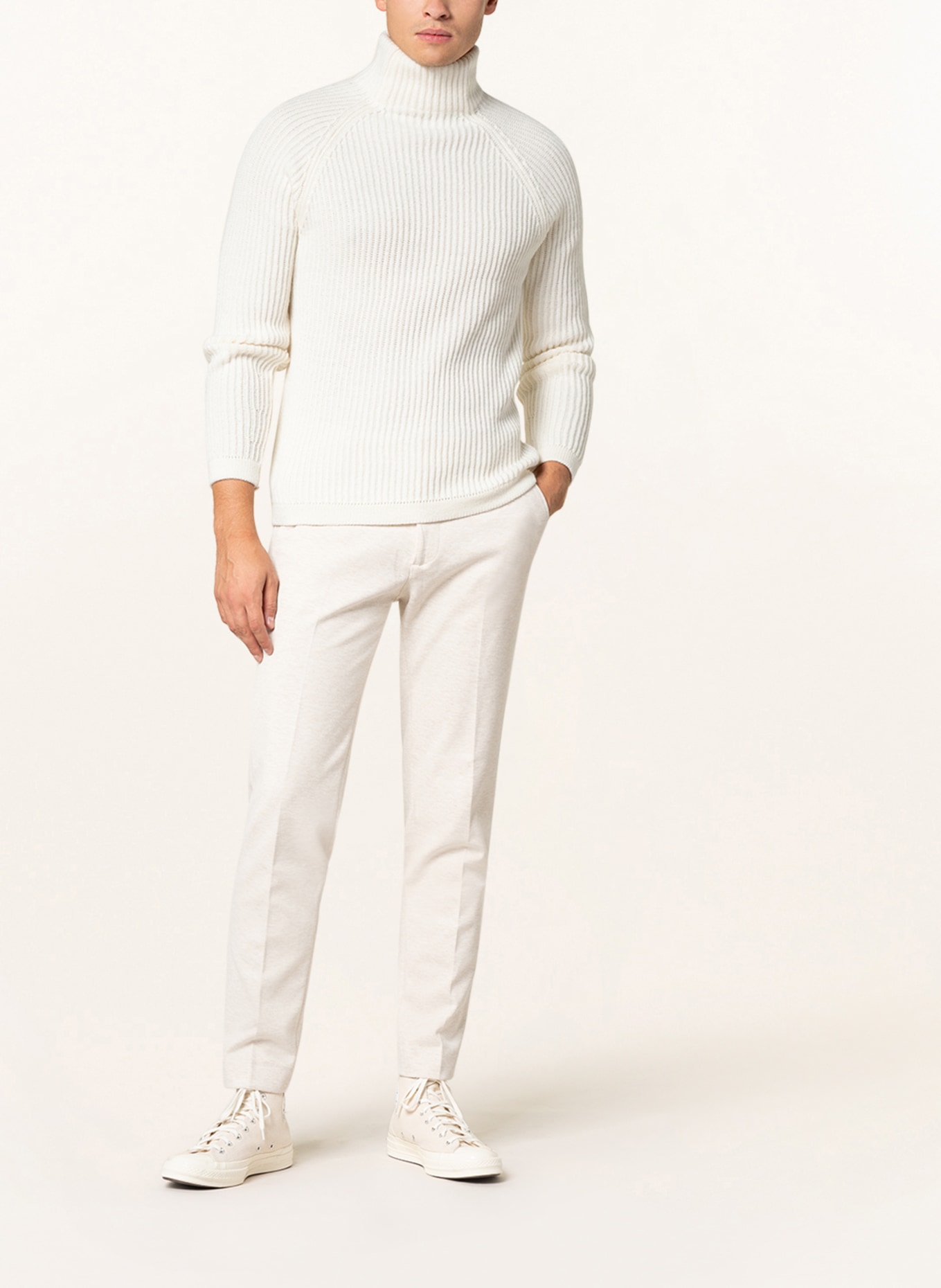 DRYKORN Turtleneck sweater ARVID, Color: ECRU (Image 2)