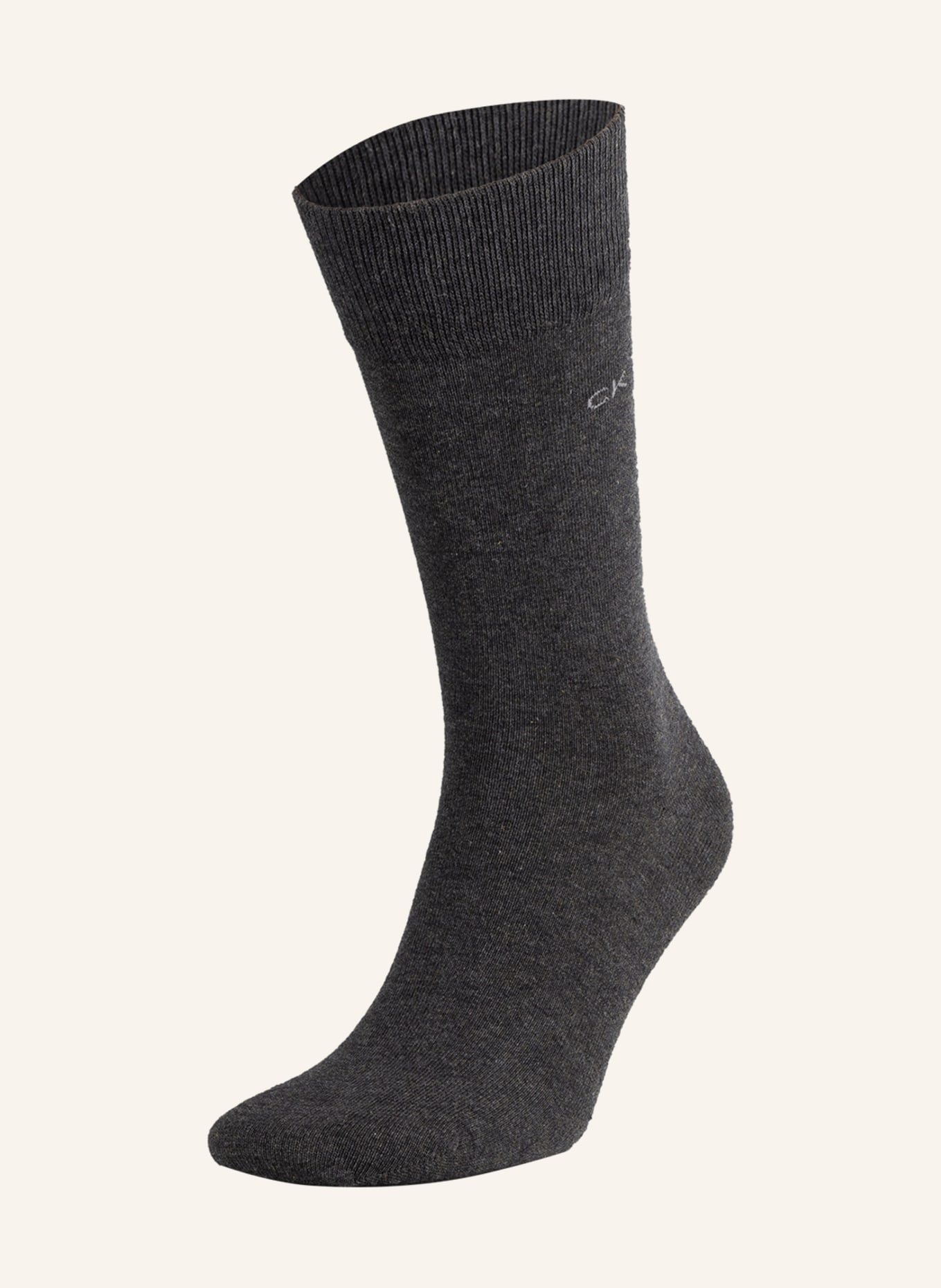 Calvin Klein Skarpety, 2 pary: 002 dark grey melange