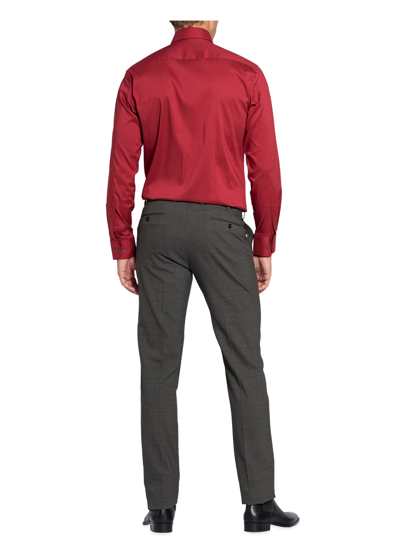 ETERNA Shirt modern fit, Color: DARK RED (Image 3)