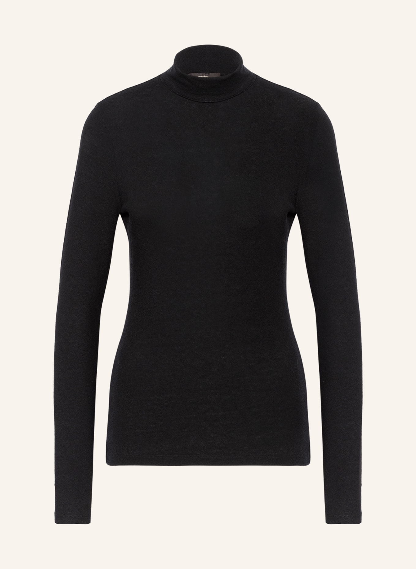 windsor. Turtleneck sweater, Color: BLACK (Image 1)