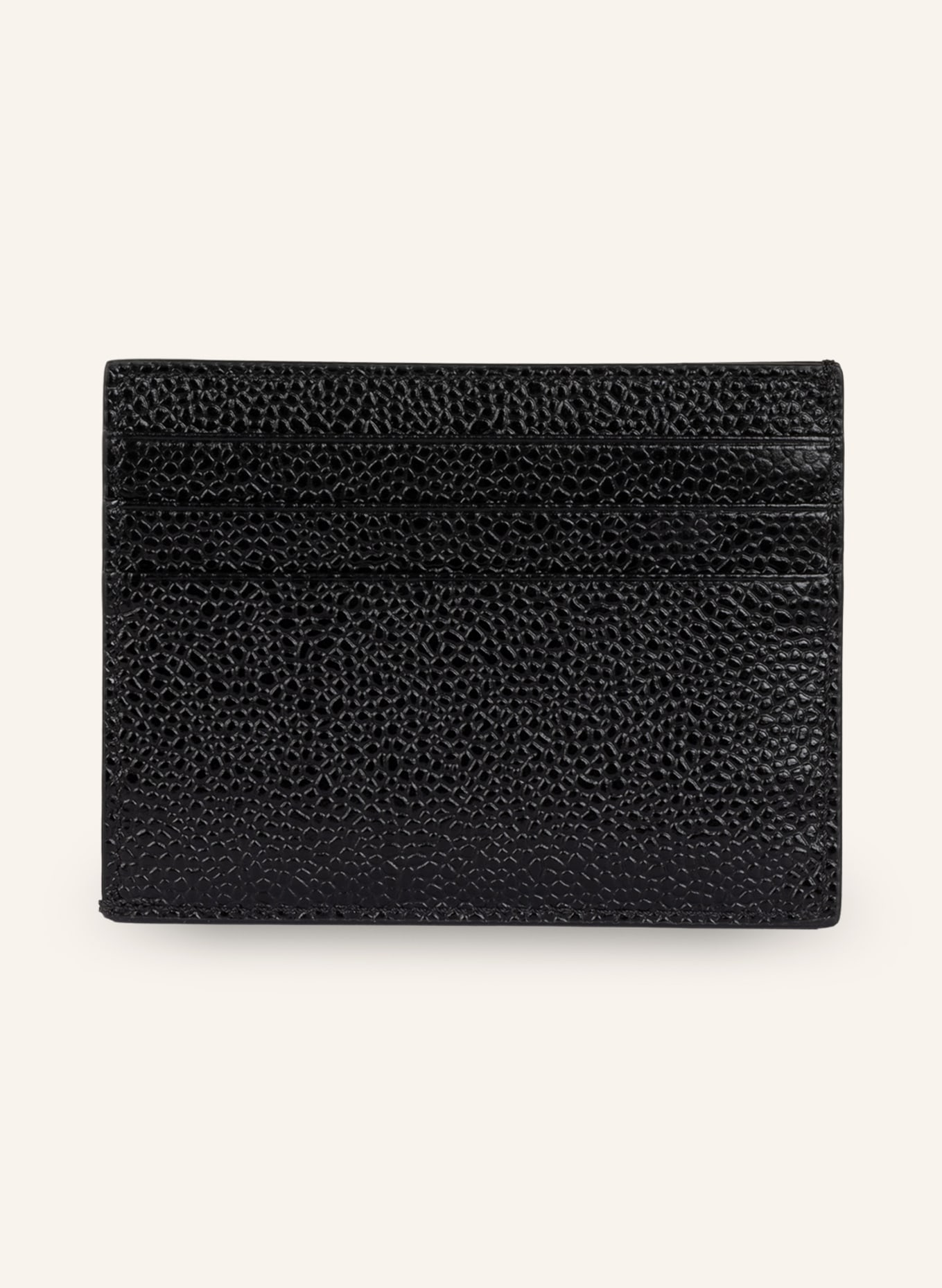 THOM BROWNE. Kartenetui: SCHWARZ