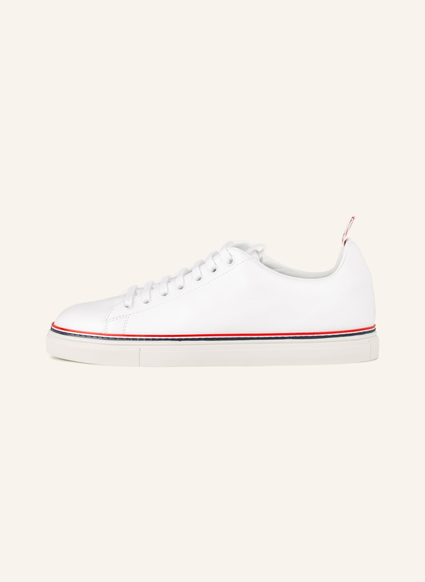THOM BROWNE. Sneakers, Color: WHITE/ RED (Image 4)